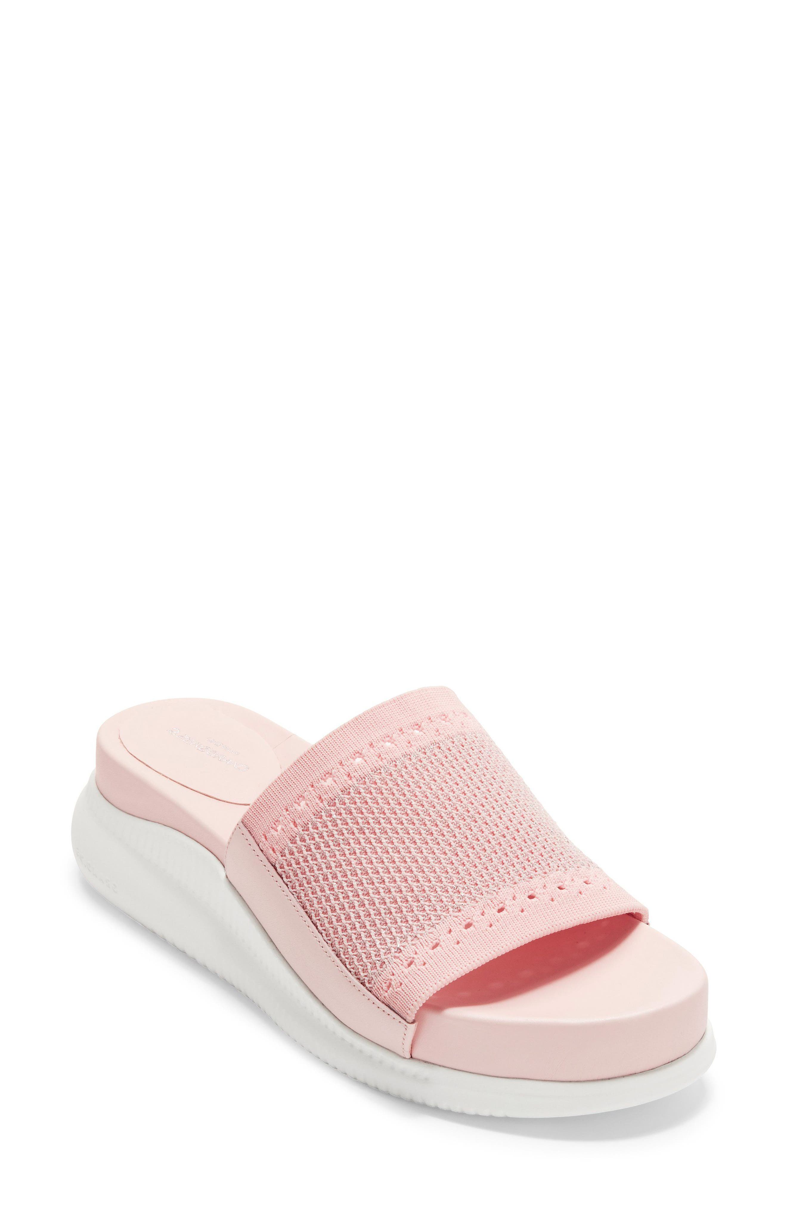 Cole Haan 2.zerogrand Stitchlite(TM) Slide Sandal- Pink