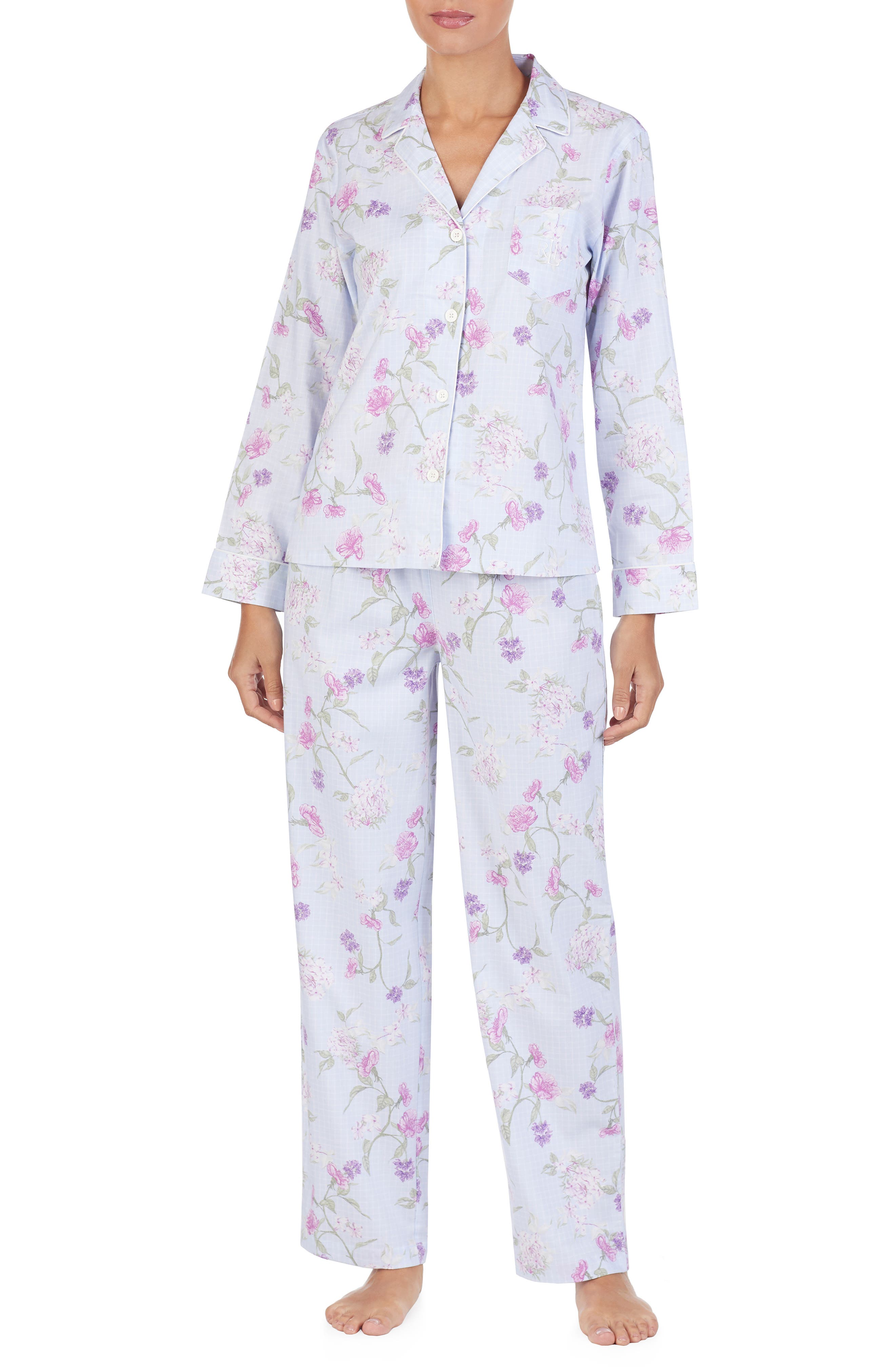 Lauren Ralph Lauren Floral Print Pajamas