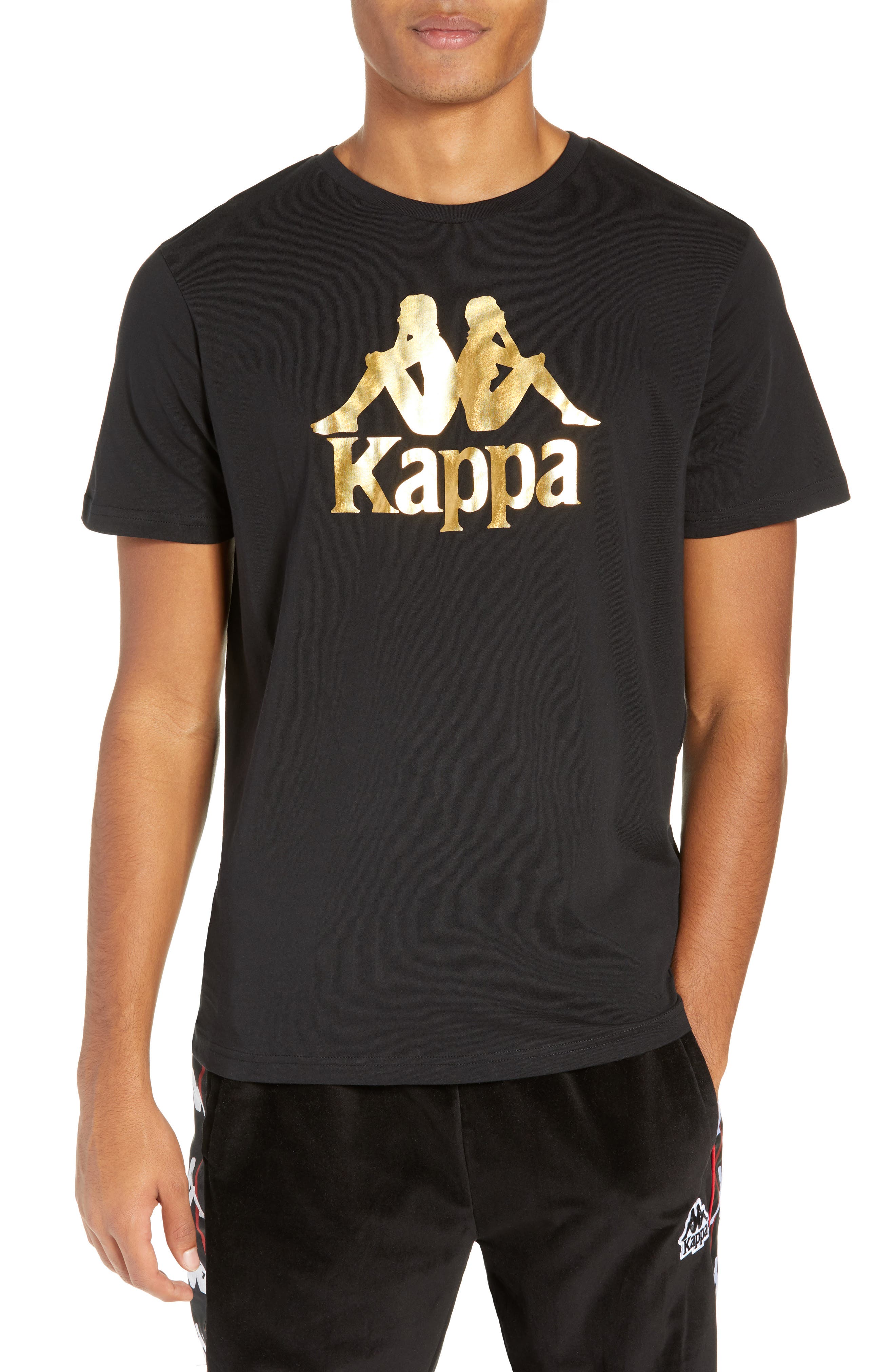 Kappa Estessi Graphic T-Shirt, Black
