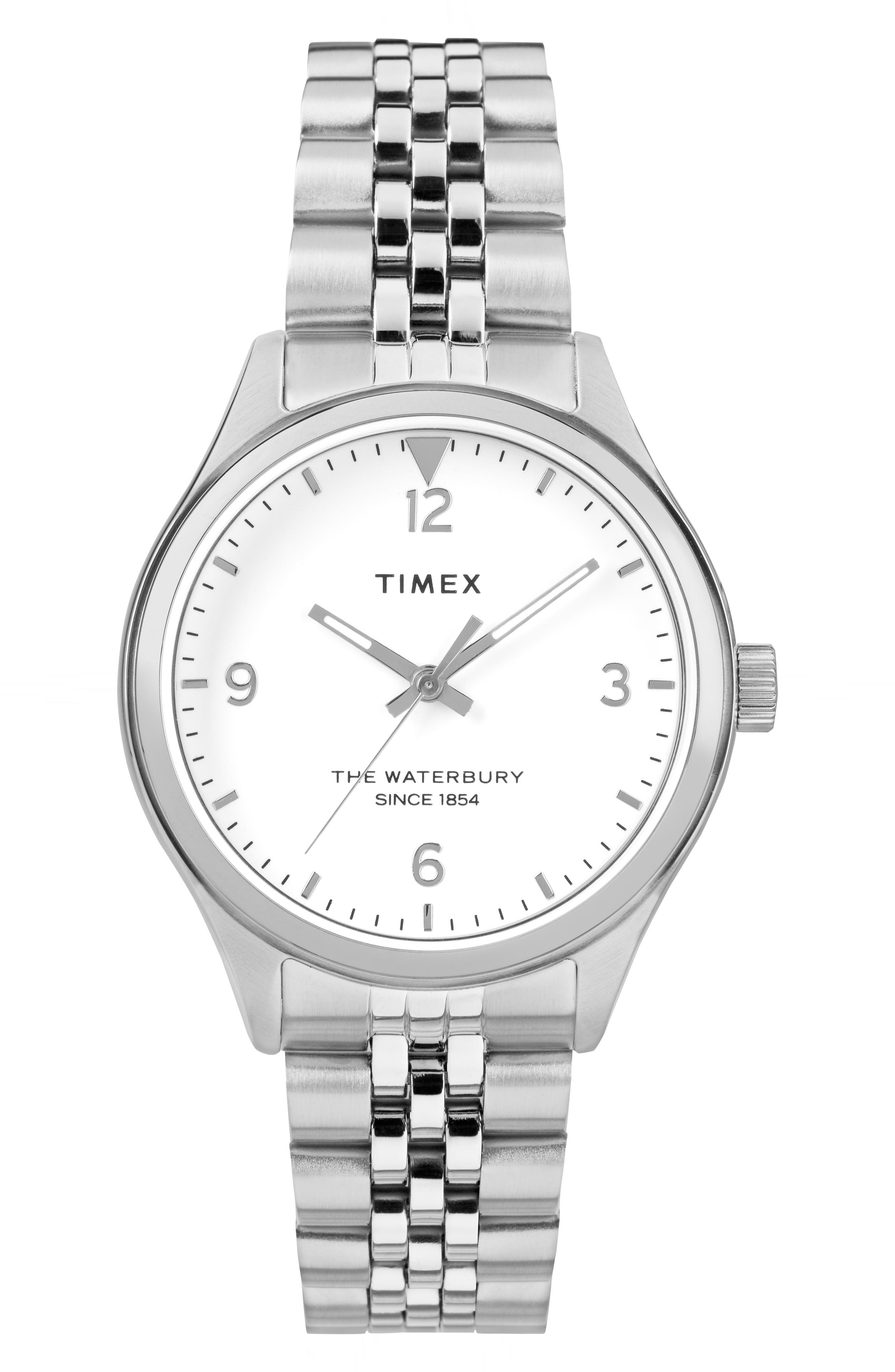 Timex Waterbury Bracelet Watch,