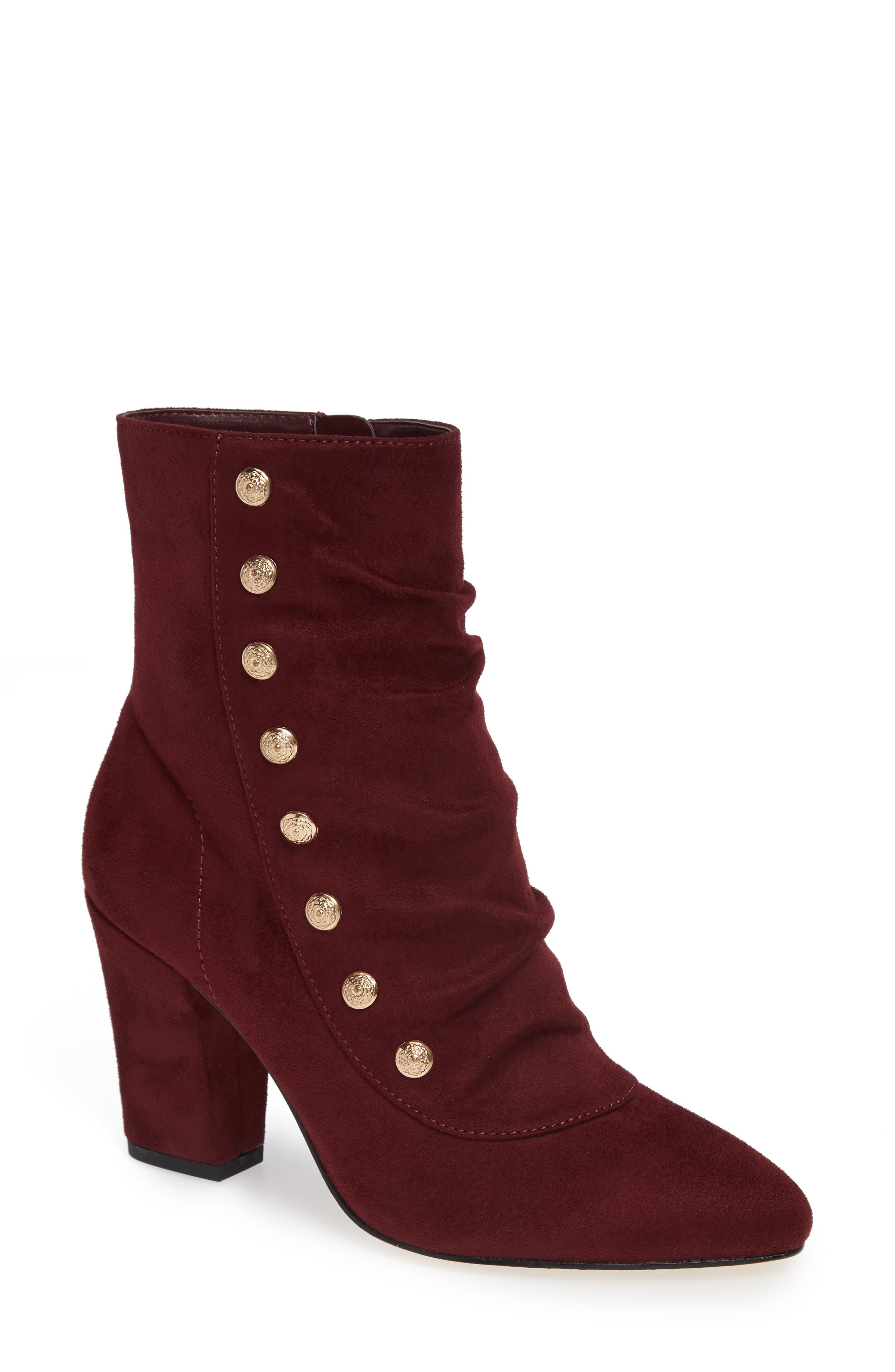 Bella Vita Gillian Ii Bootie- Burgundy