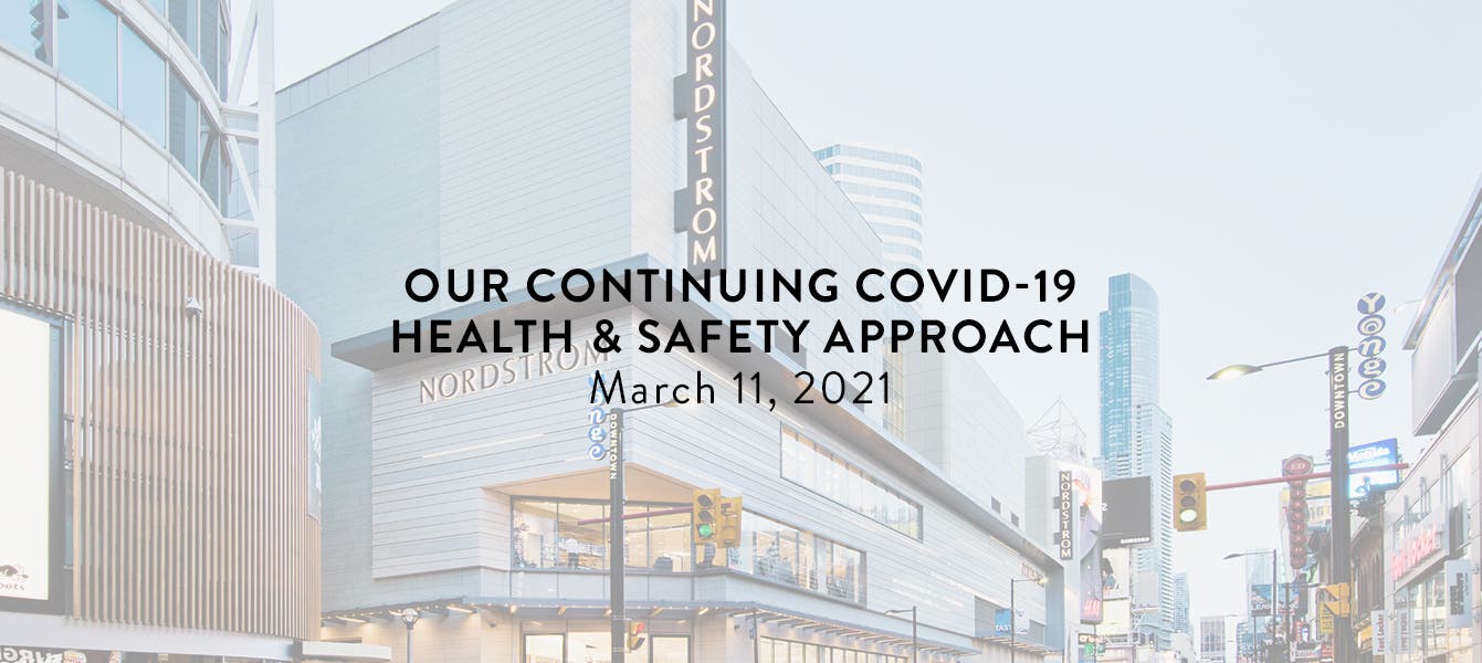 Our Continuing COVID-19 Health & Safety Approach