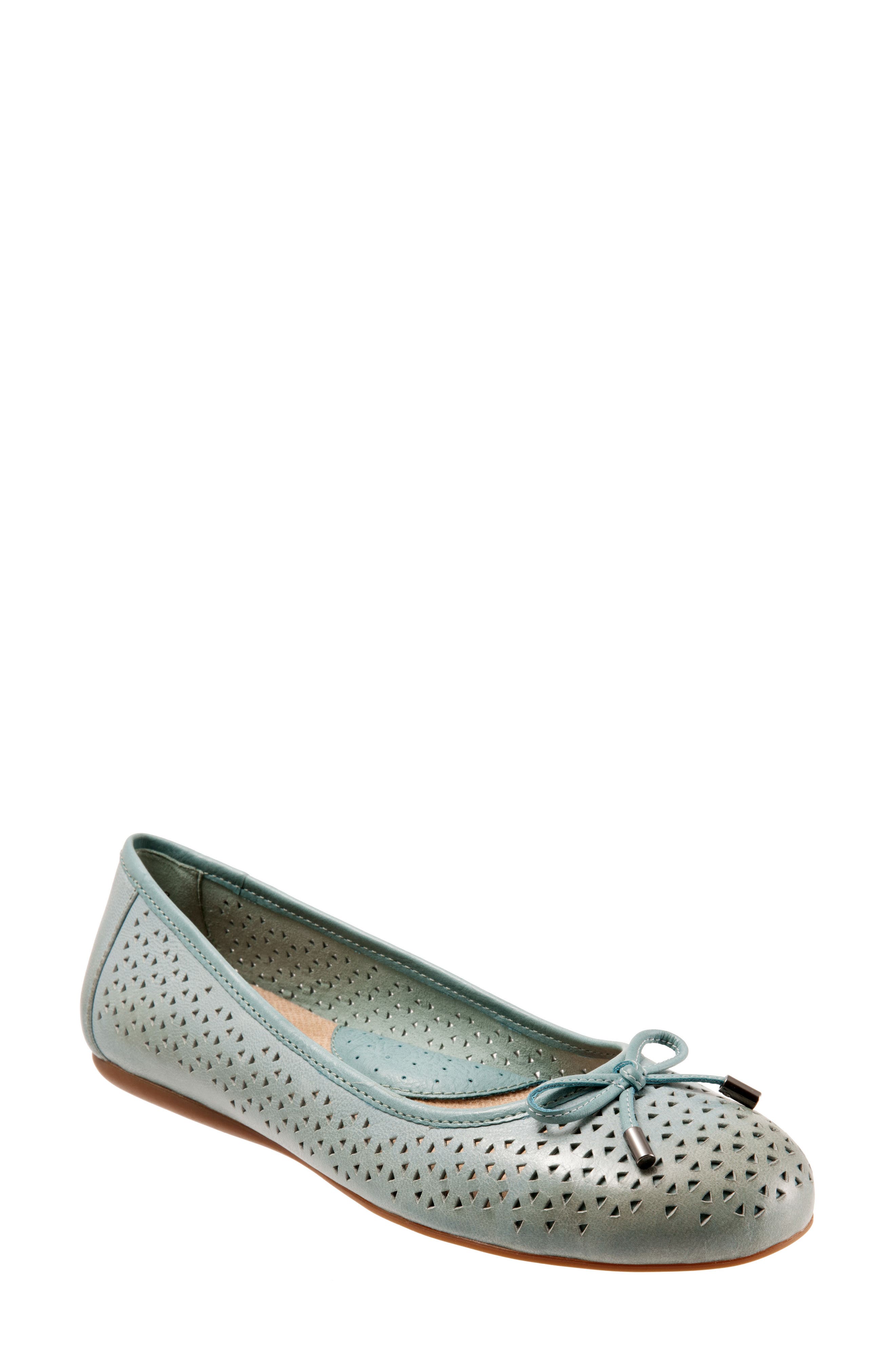 Softwalk Napa Flat- Blue