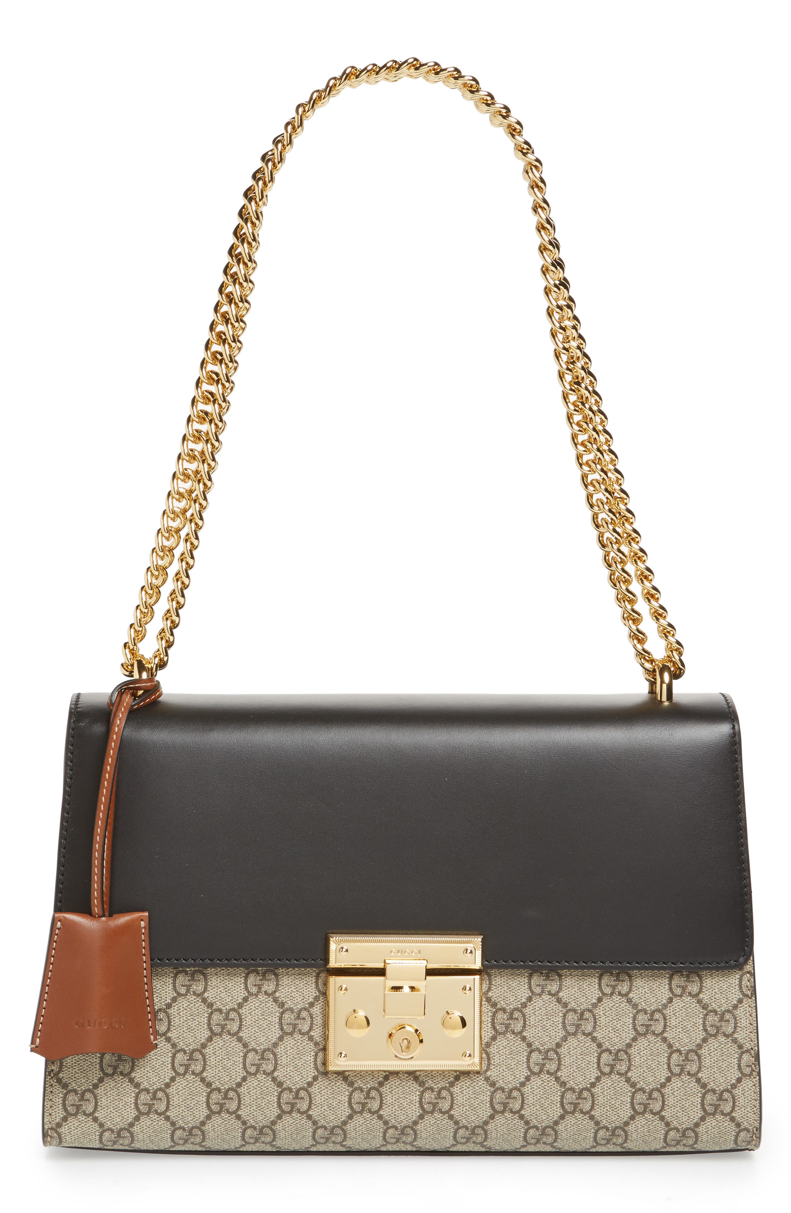 Gucci Medium Padlock Leather Shoulder Bag Nordstrom