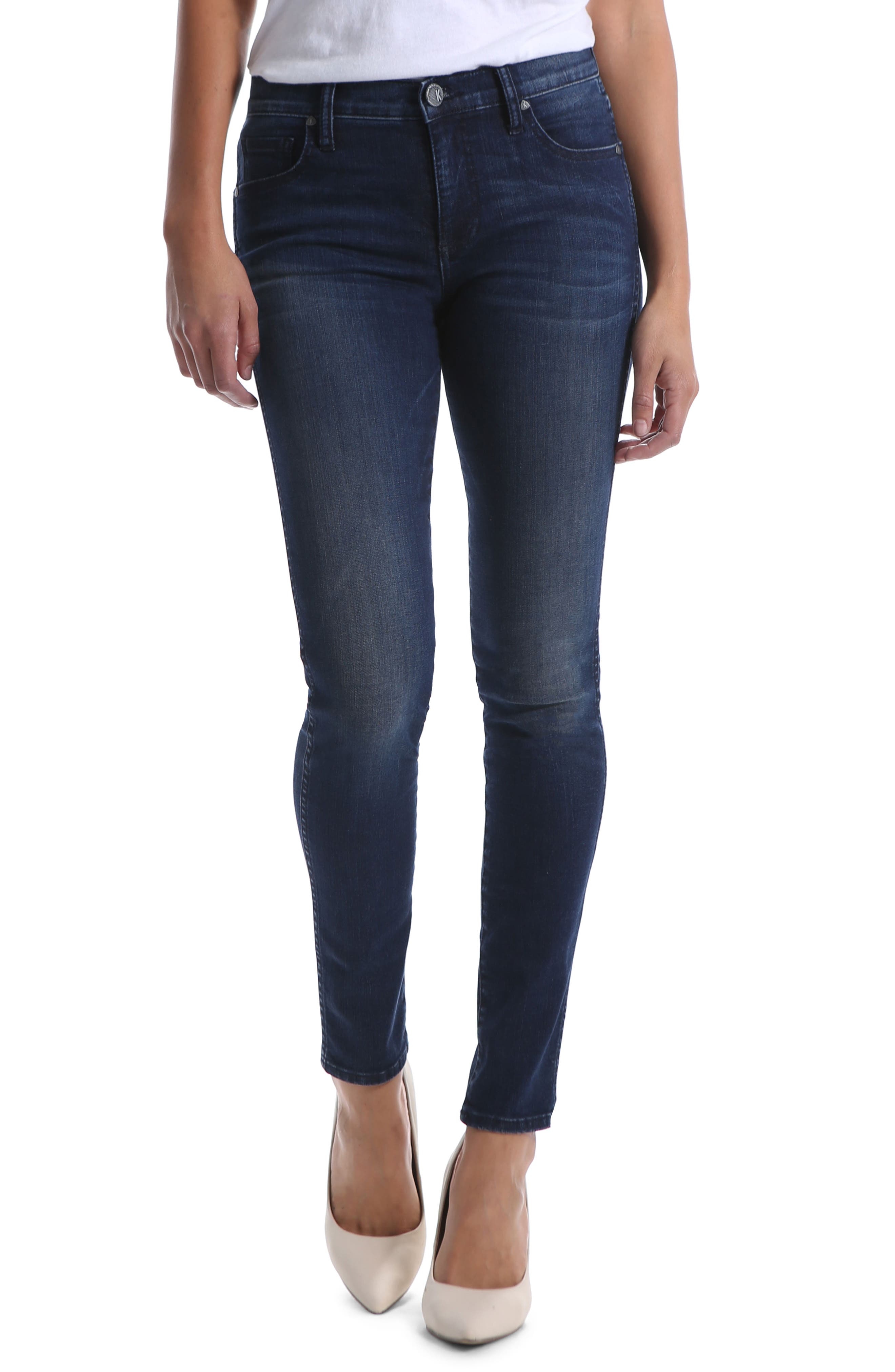 Kut From The Kloth Diana Fab Ab Fit Solution Skinny Jeans, Blue