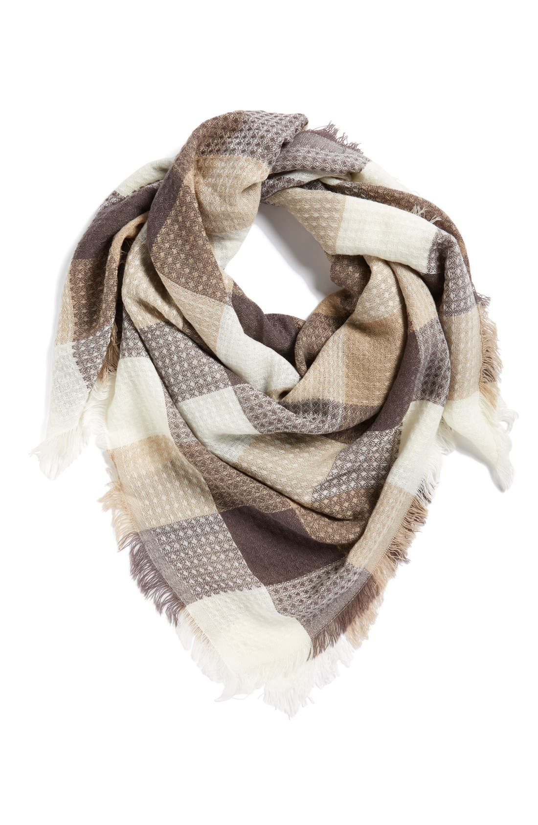 BP. Check Square Scarf Nordstrom