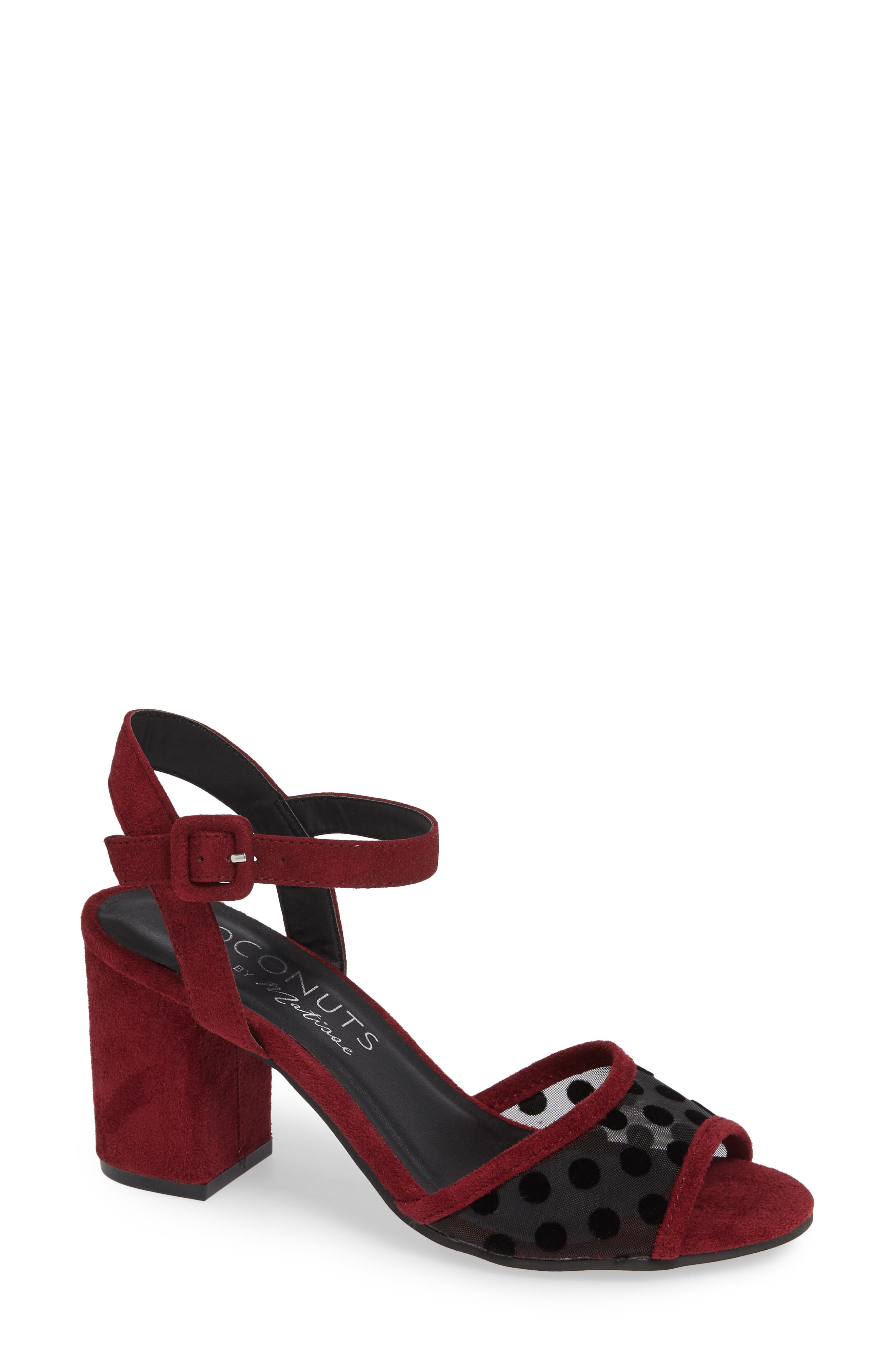 Coconuts By Matisse Bondi Sandal, Burgundy