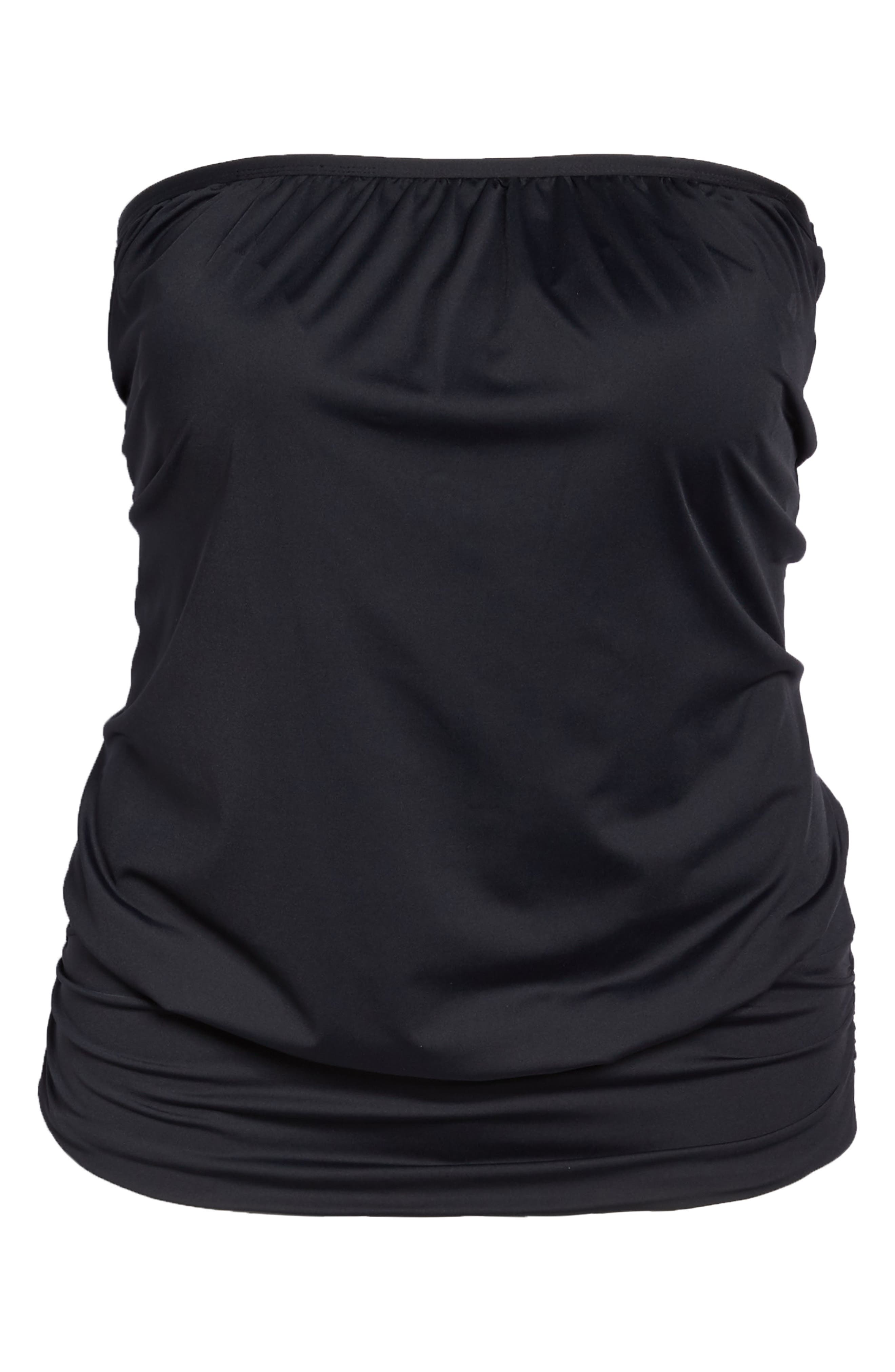 Plus Size Tommy Bahama Pearl Bandini Blouson Tankini Top