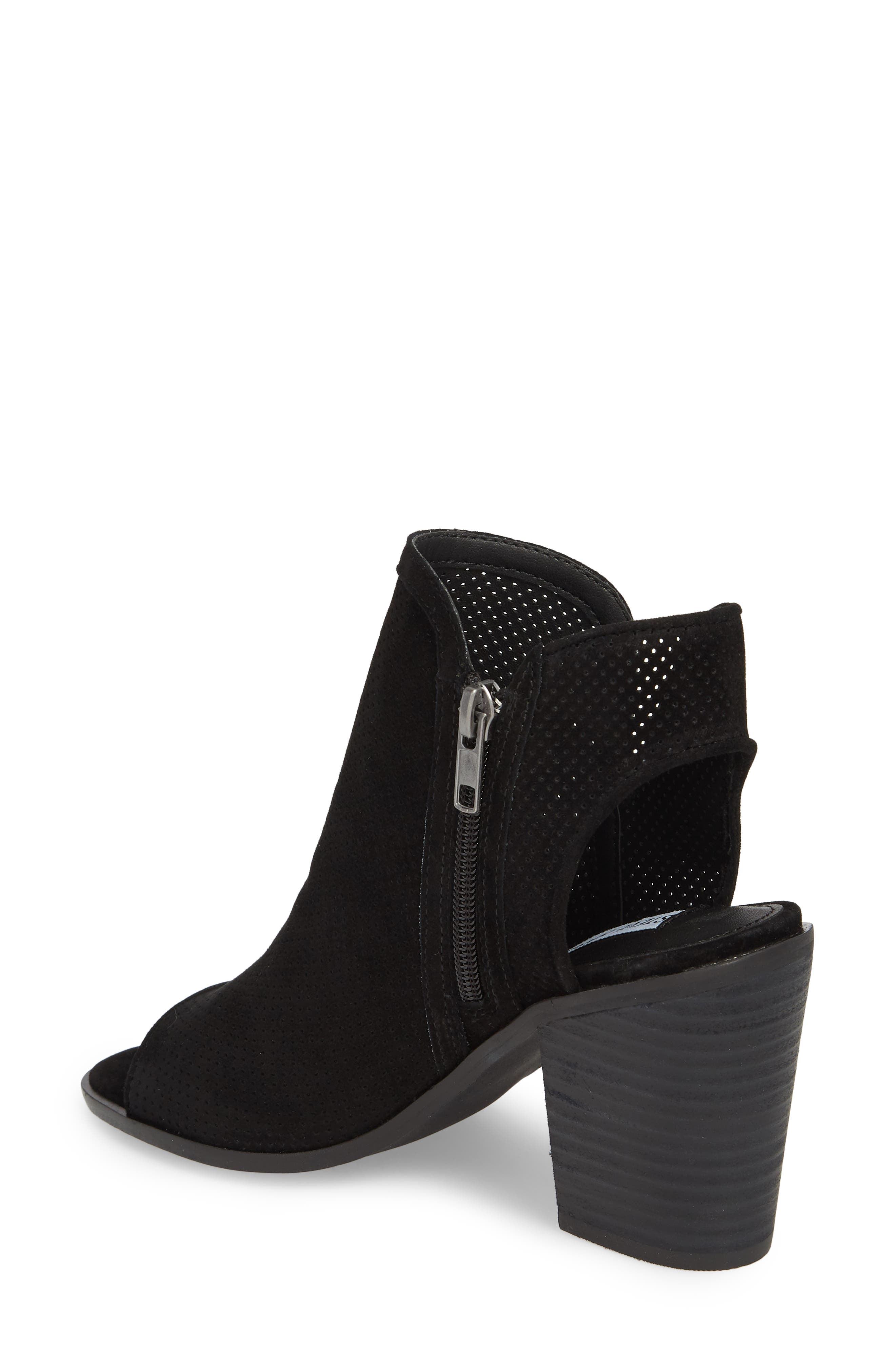 steve madden abigail perforated bootie