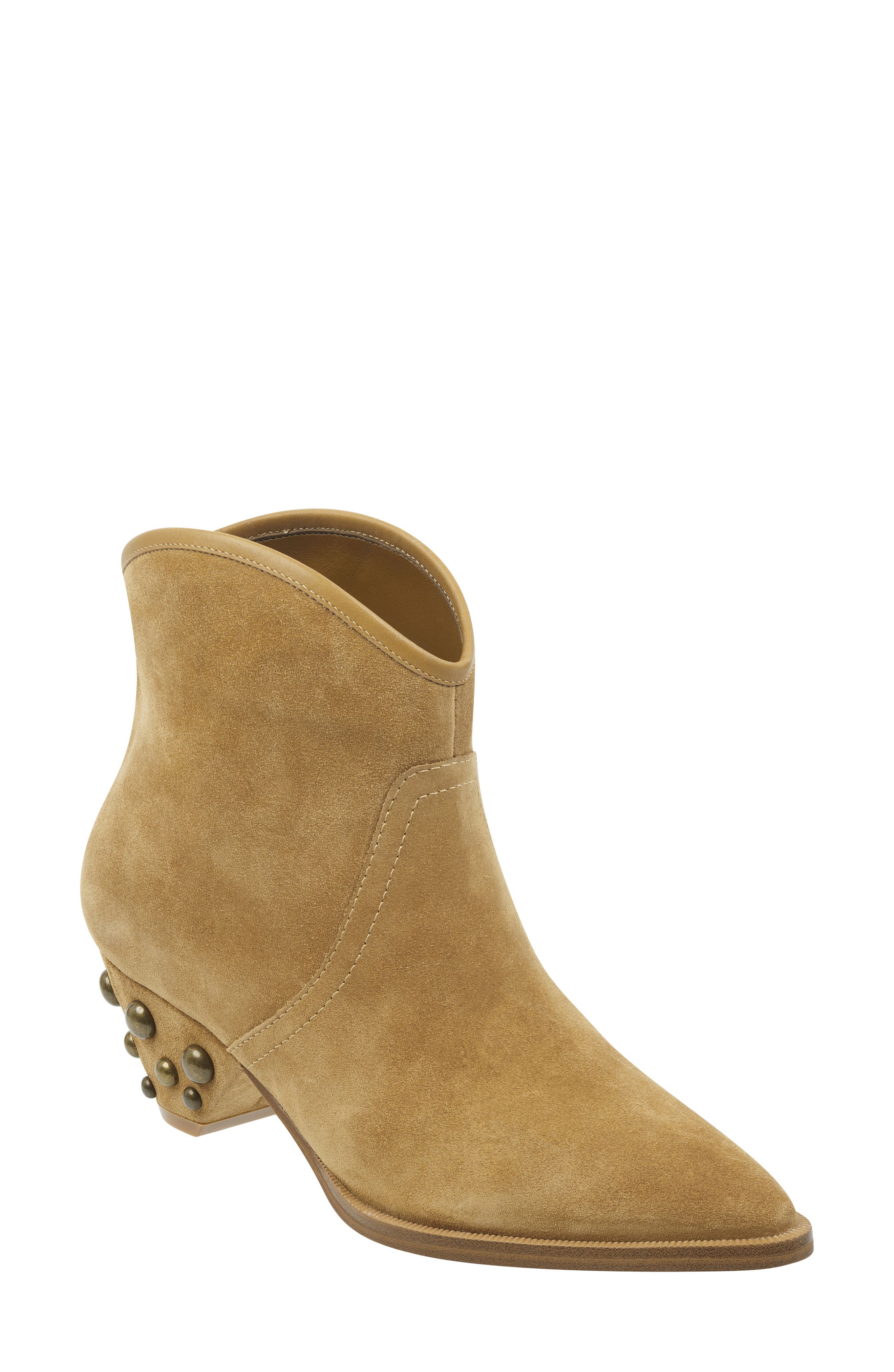 Marc Fisher Ltd Rippa Western Bootie, Brown