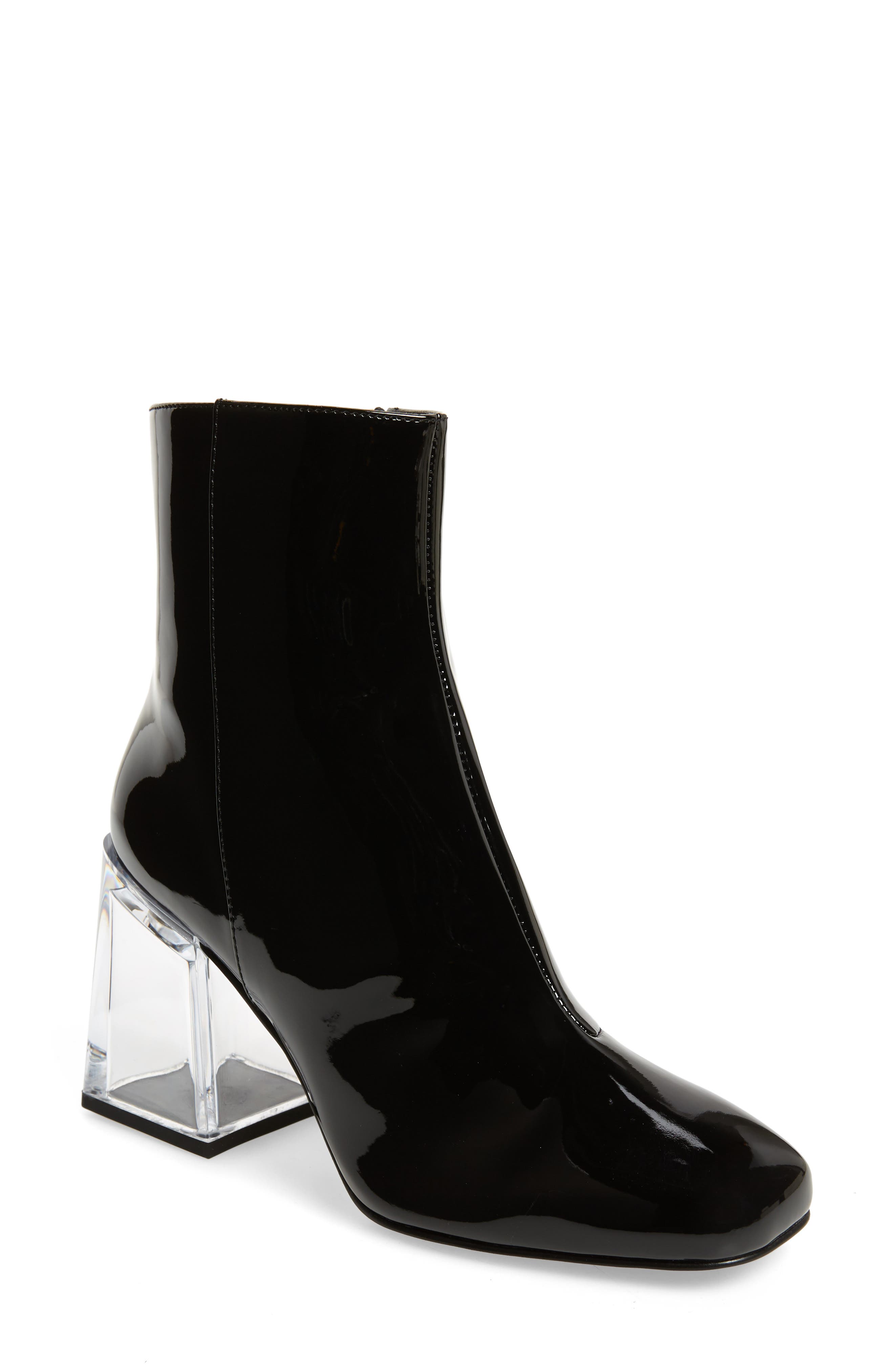 Nine West Apphappy Block Heel Bootie- Black