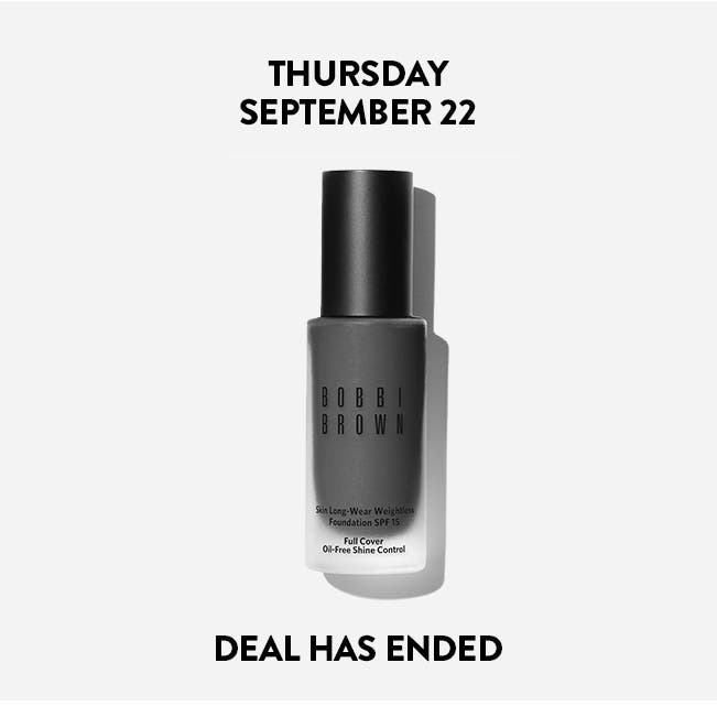 Beauty Daily Deal: Thursday, September 22, Deal Has Ended