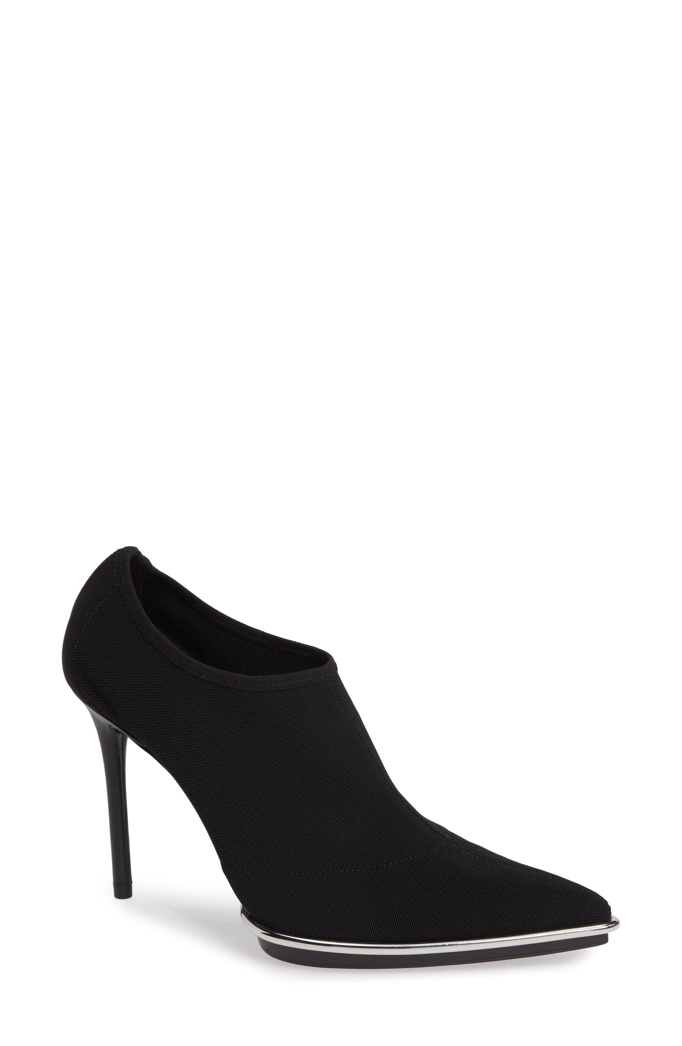 Alexander Wang Cara Halo Stretch Bootie - Black