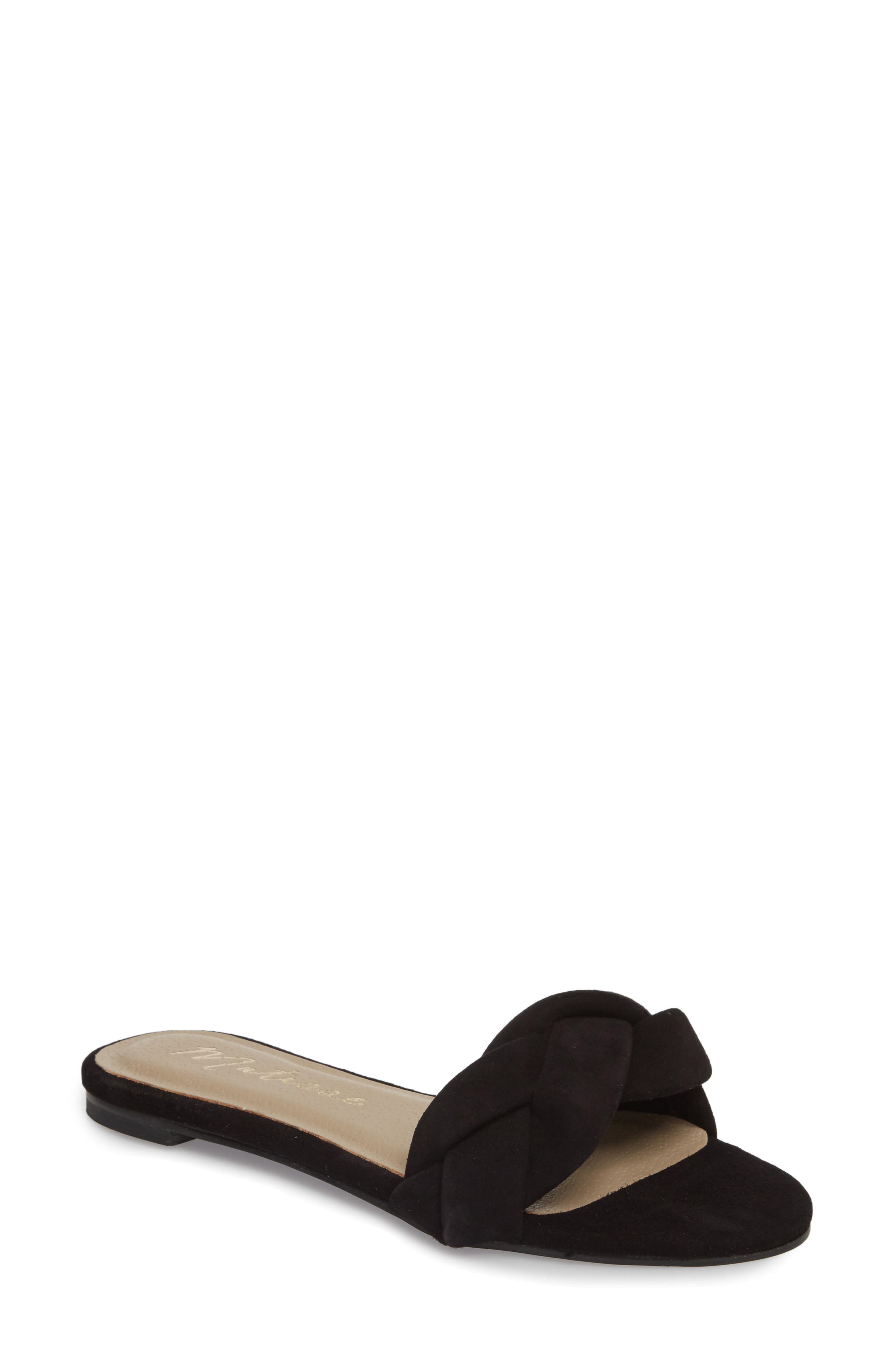Matisse Georgie Slide Sandal, Black