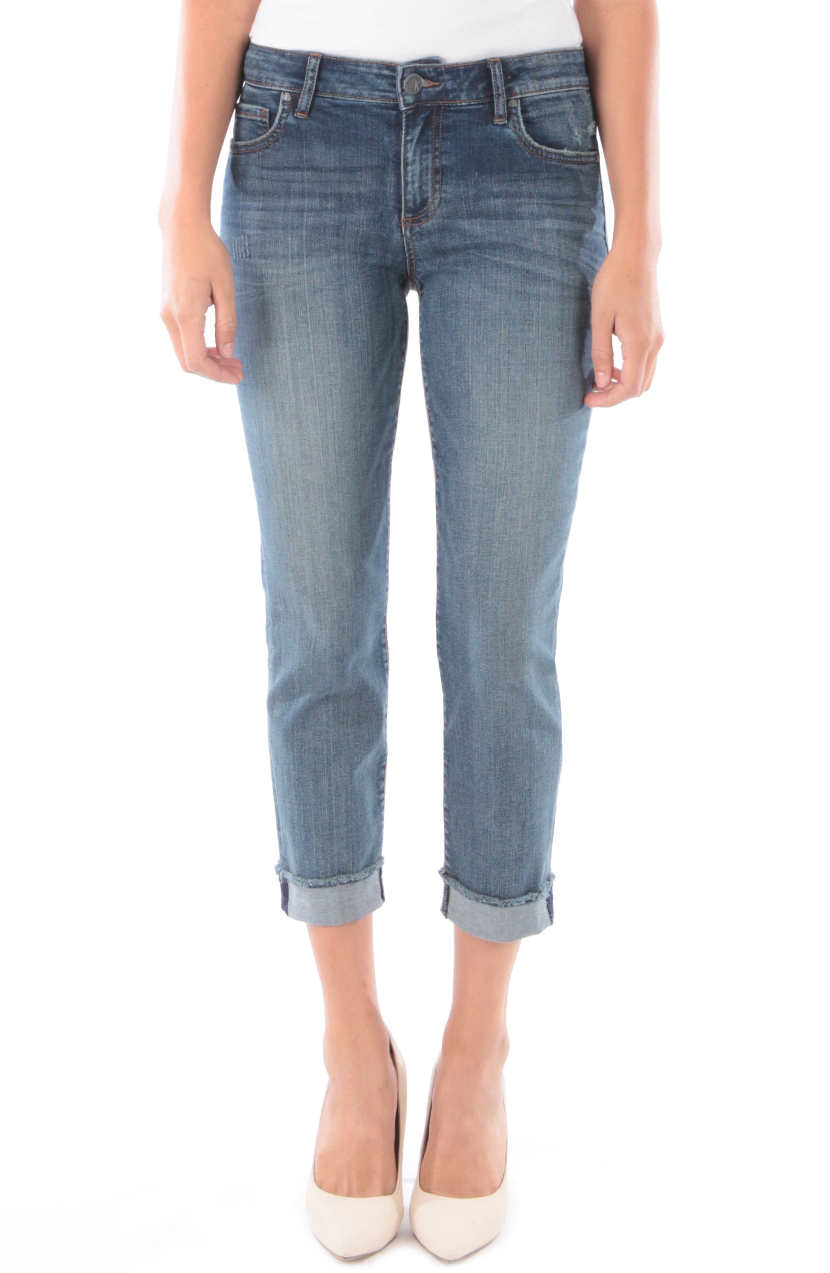 Kut From The Kloth Amy Boyfriend Jeans, Blue