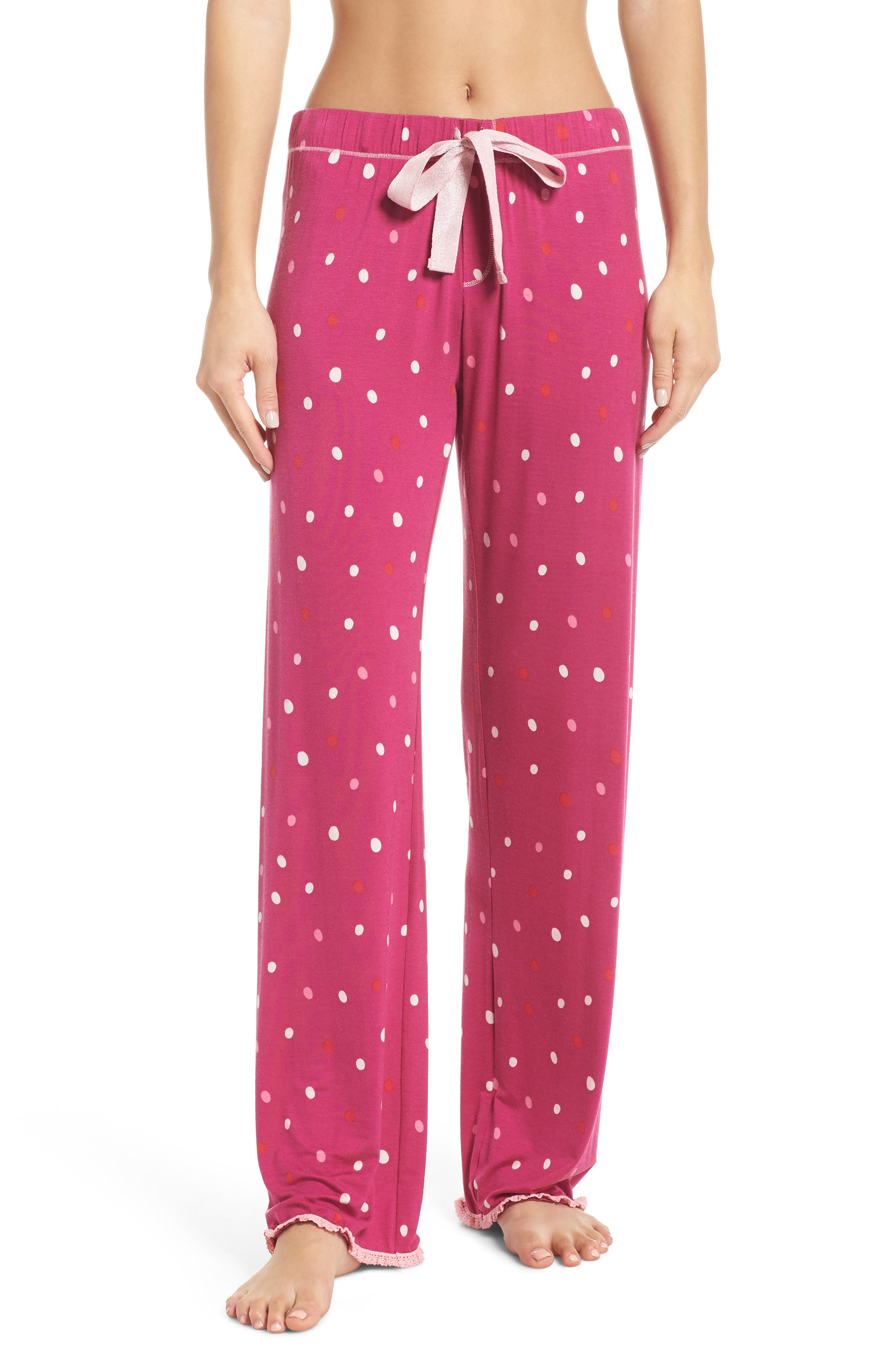 Hatley Cozy Pajama Pants, Pink