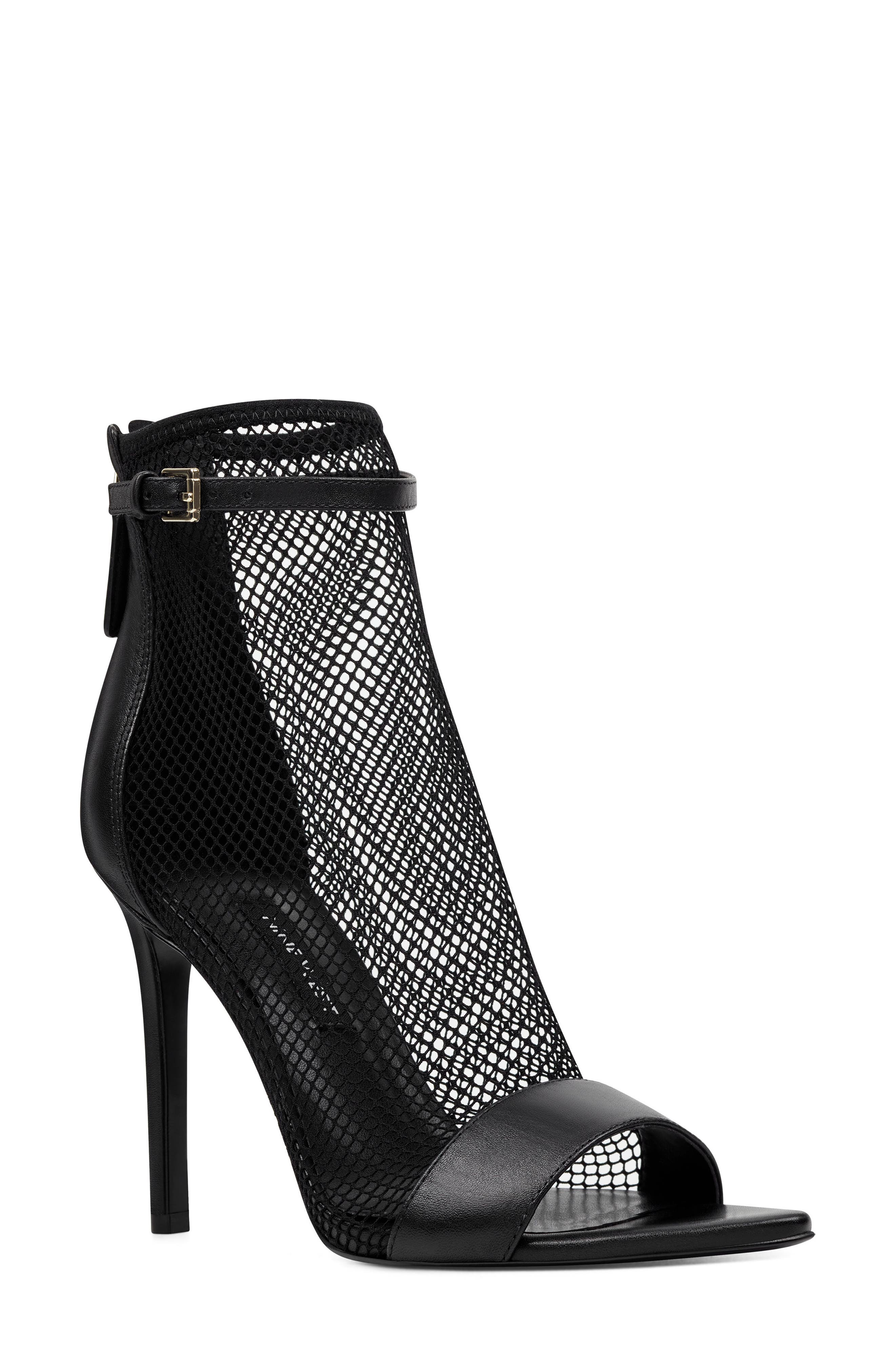 Nine West Gotbank Mesh Bootie, Black