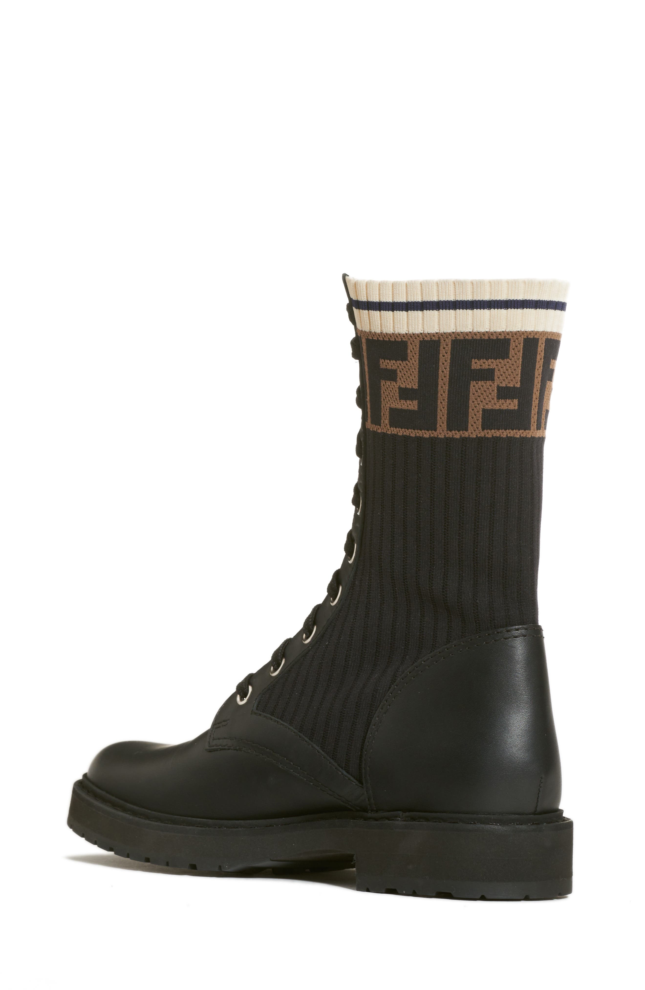 fendi sock combat boots
