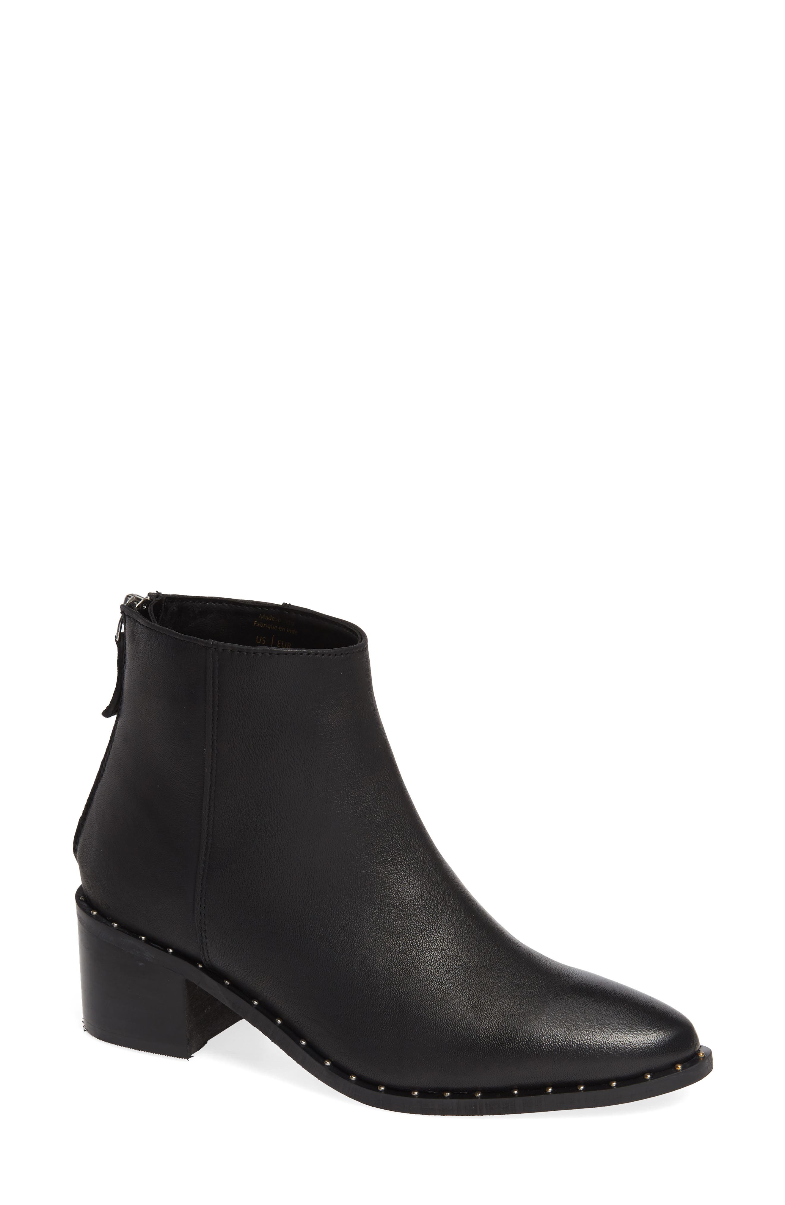 Black Suede Studio Scarlet Bootie