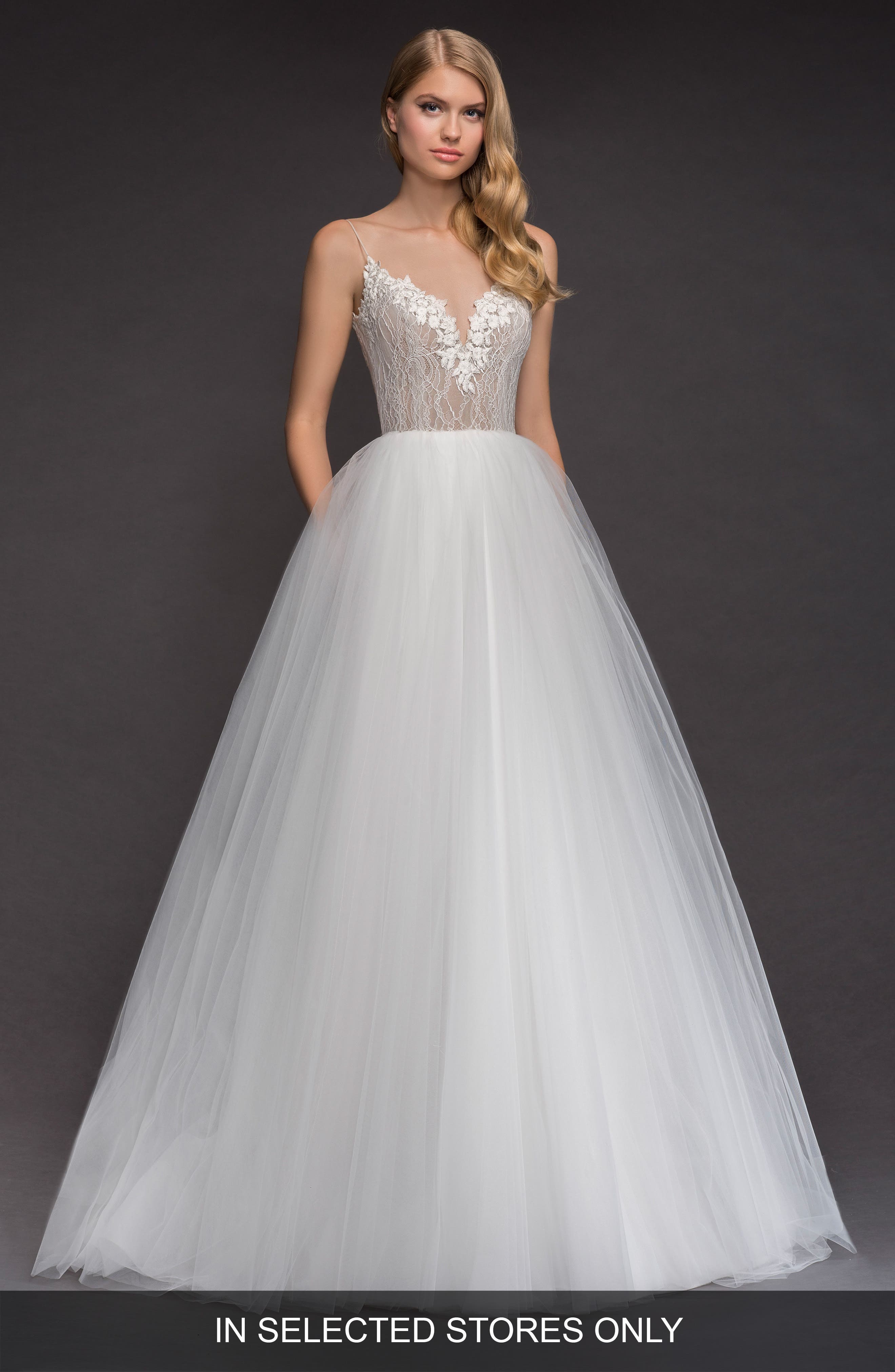 Blush By Hayley Paige Brier Lace & Tulle Ballgown