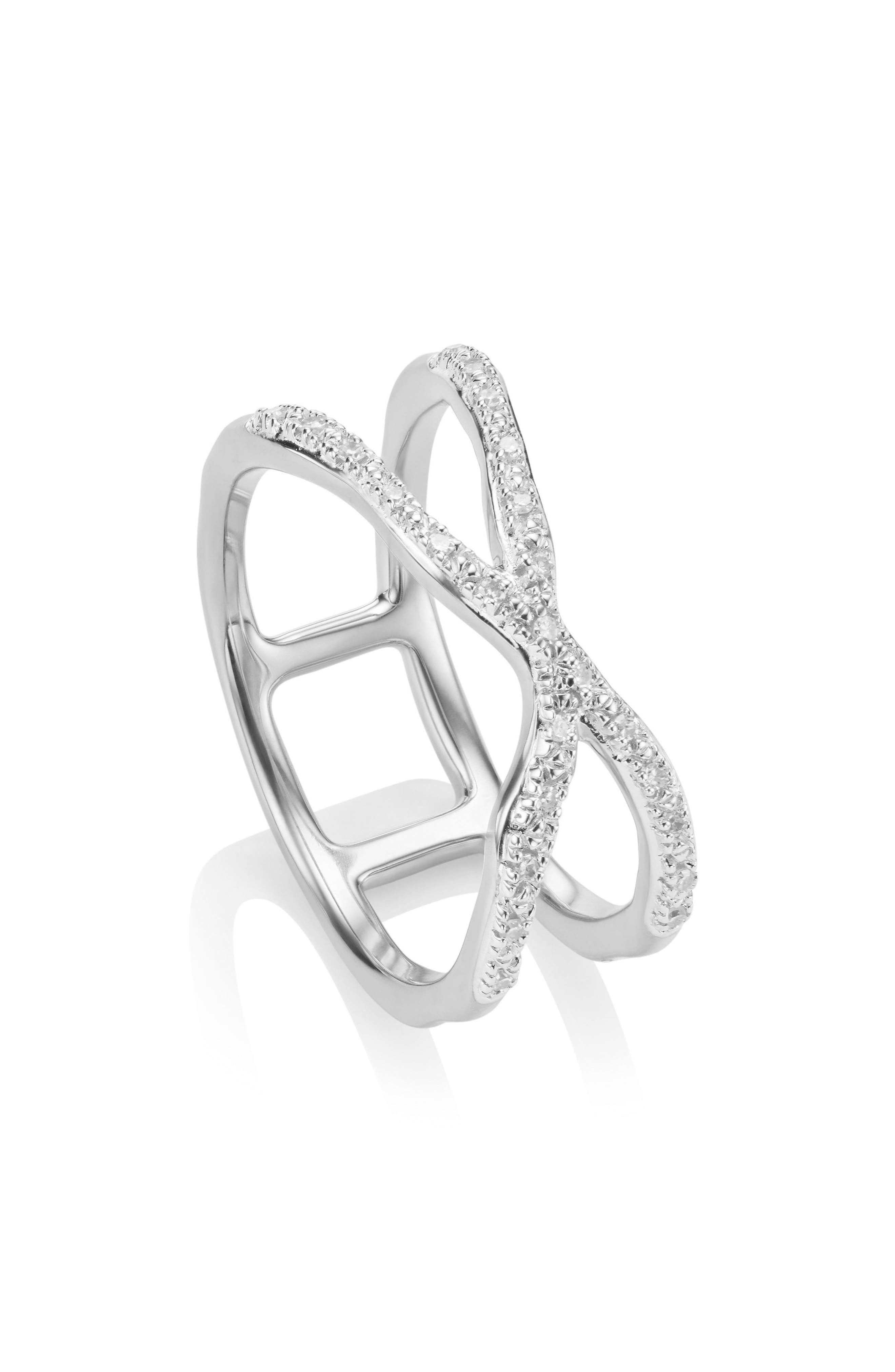 Monica Vinader Riva Diamond Ring  Nordstrom