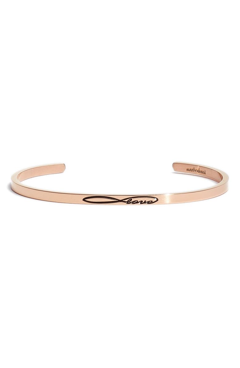 Mantraband Infinite Love Cuff Nordstrom Infinite Love Cuff