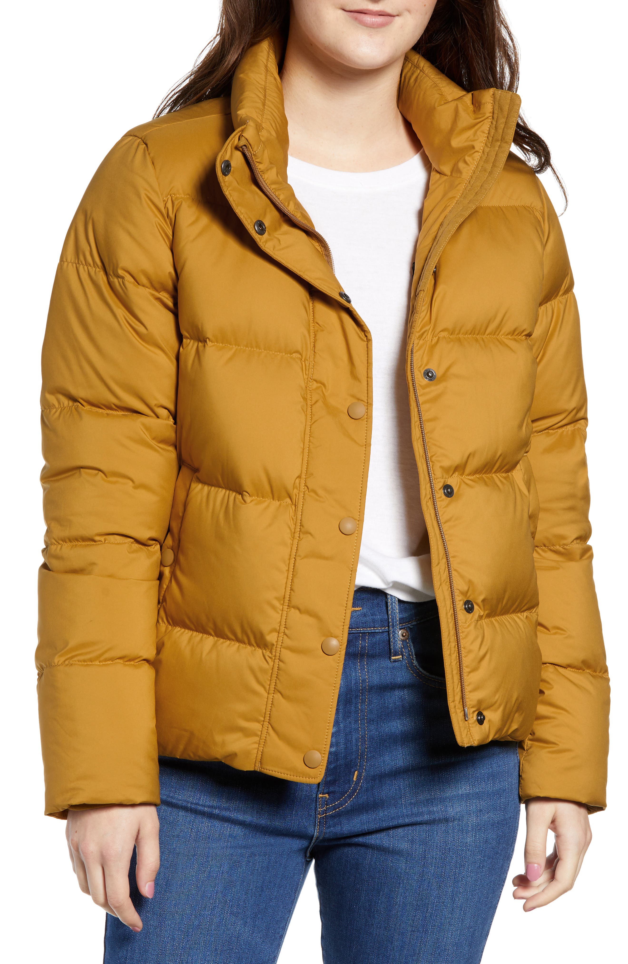 Patagonia Silent Water Repellent 700-Fill Power Down Insulated Jacket, Yellow