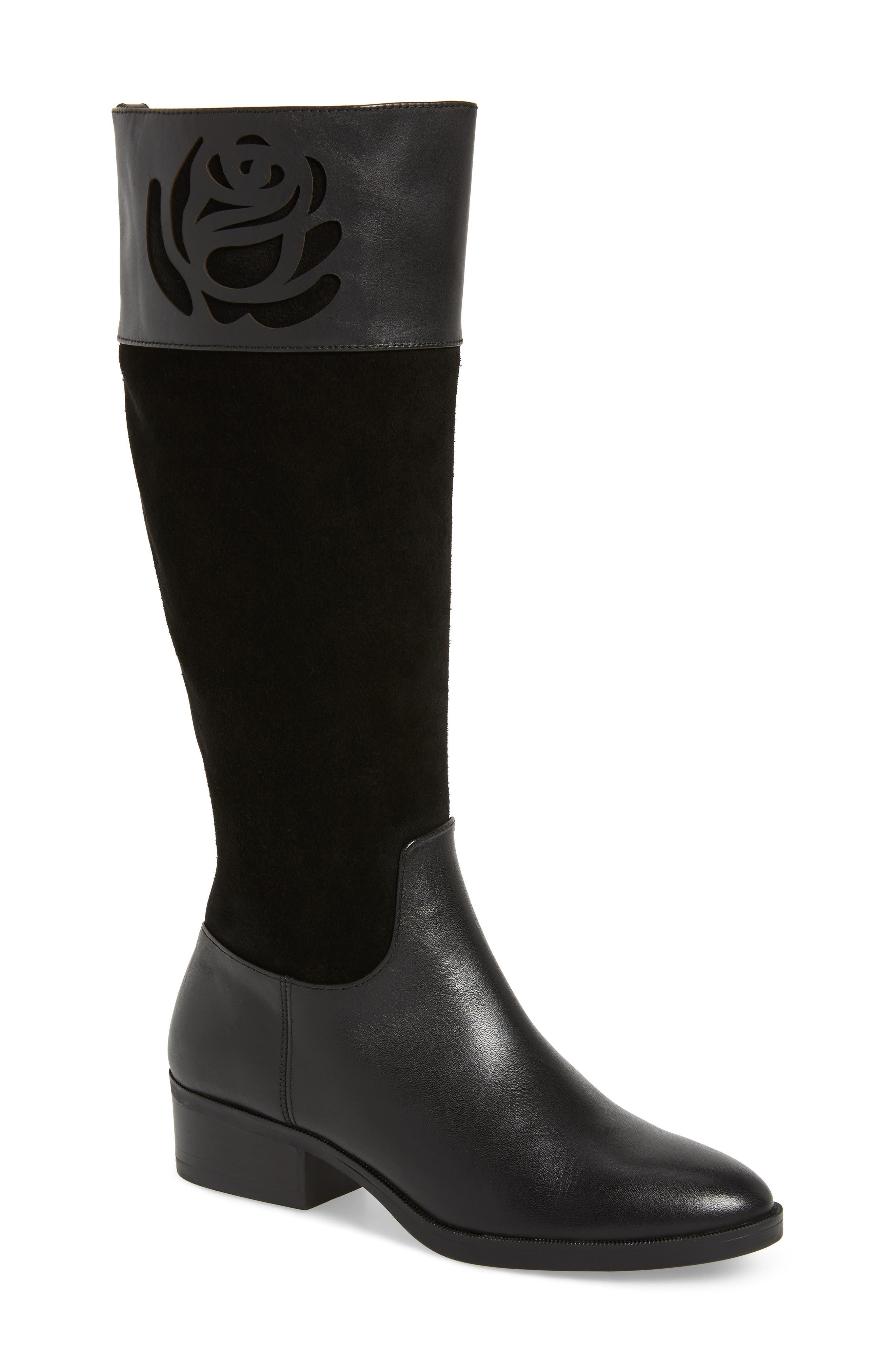Taryn Rose Georgia Water Resistant Collection Boot- Black