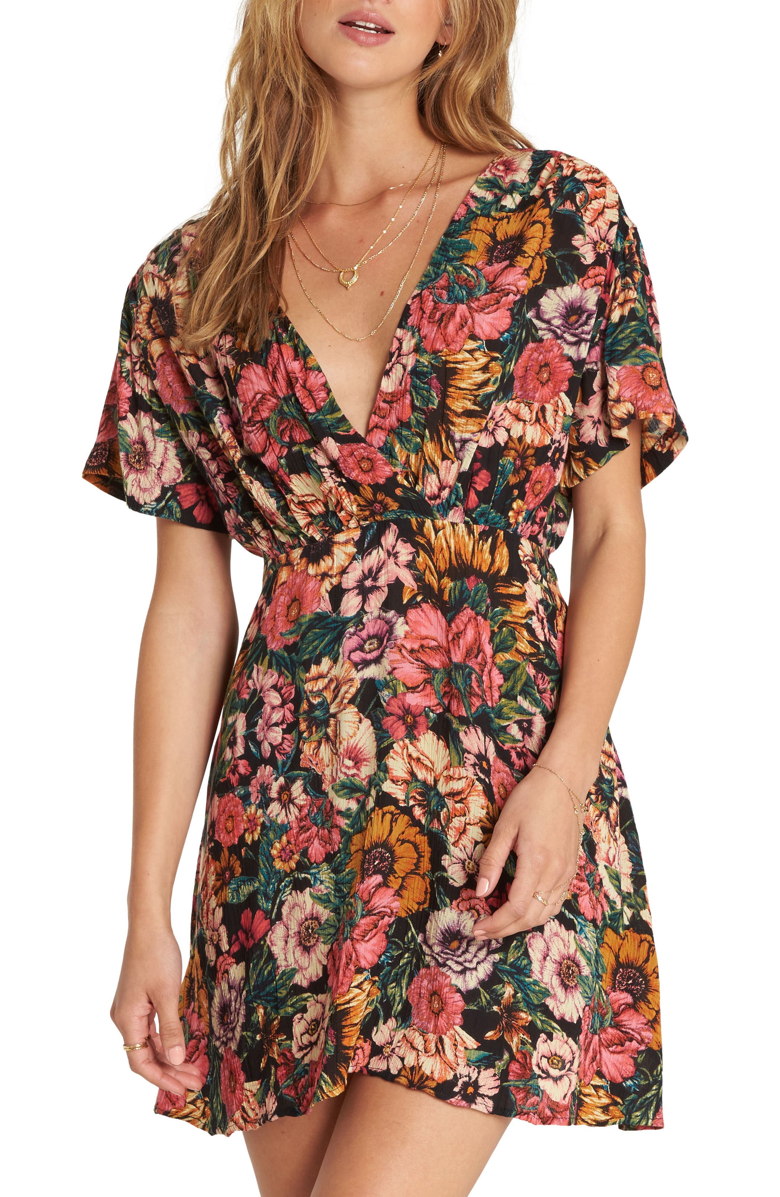 Billabong With You Dress, Pink
