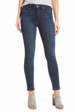 PAIGE Transcend - Hoxton High Waist Ankle Skinny Jeans (Charing ...