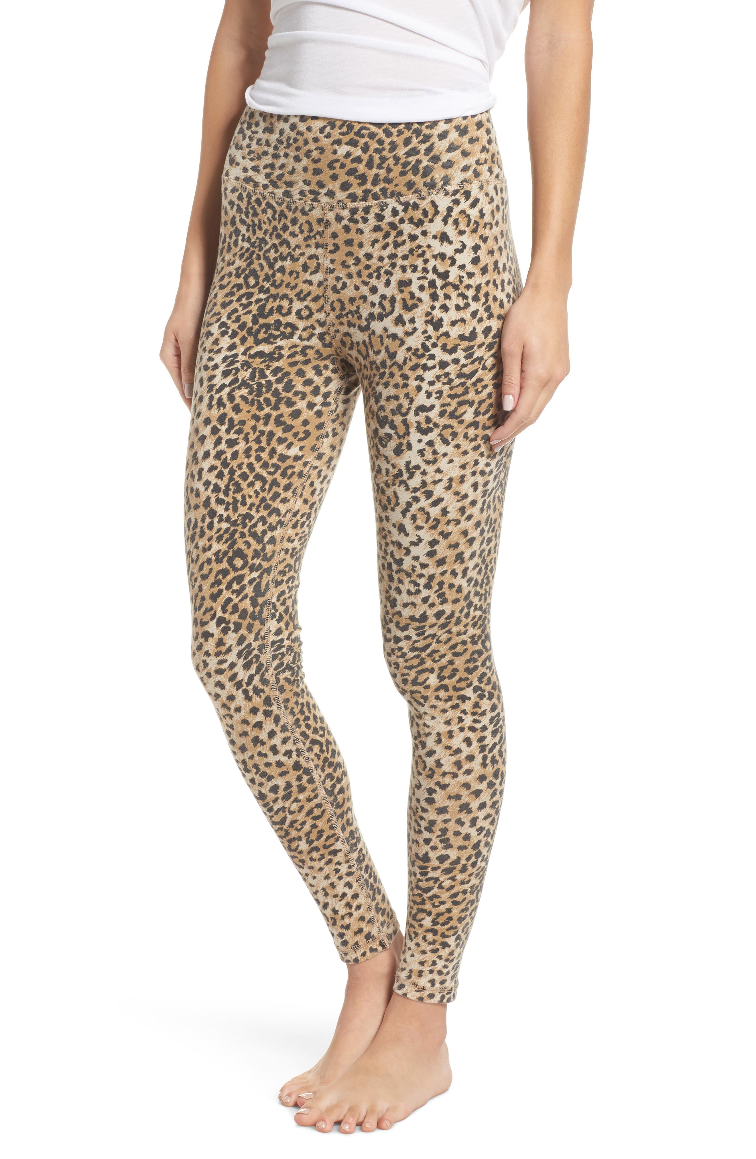 Ragdoll Leopard Leggings, Brown