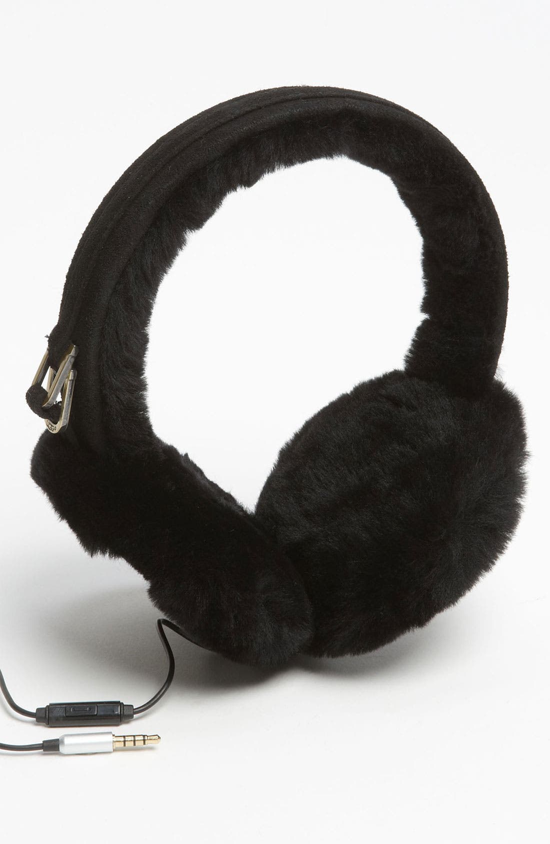 UGG® Australia Leather & Shearling Tech Earmuffs Nordstrom