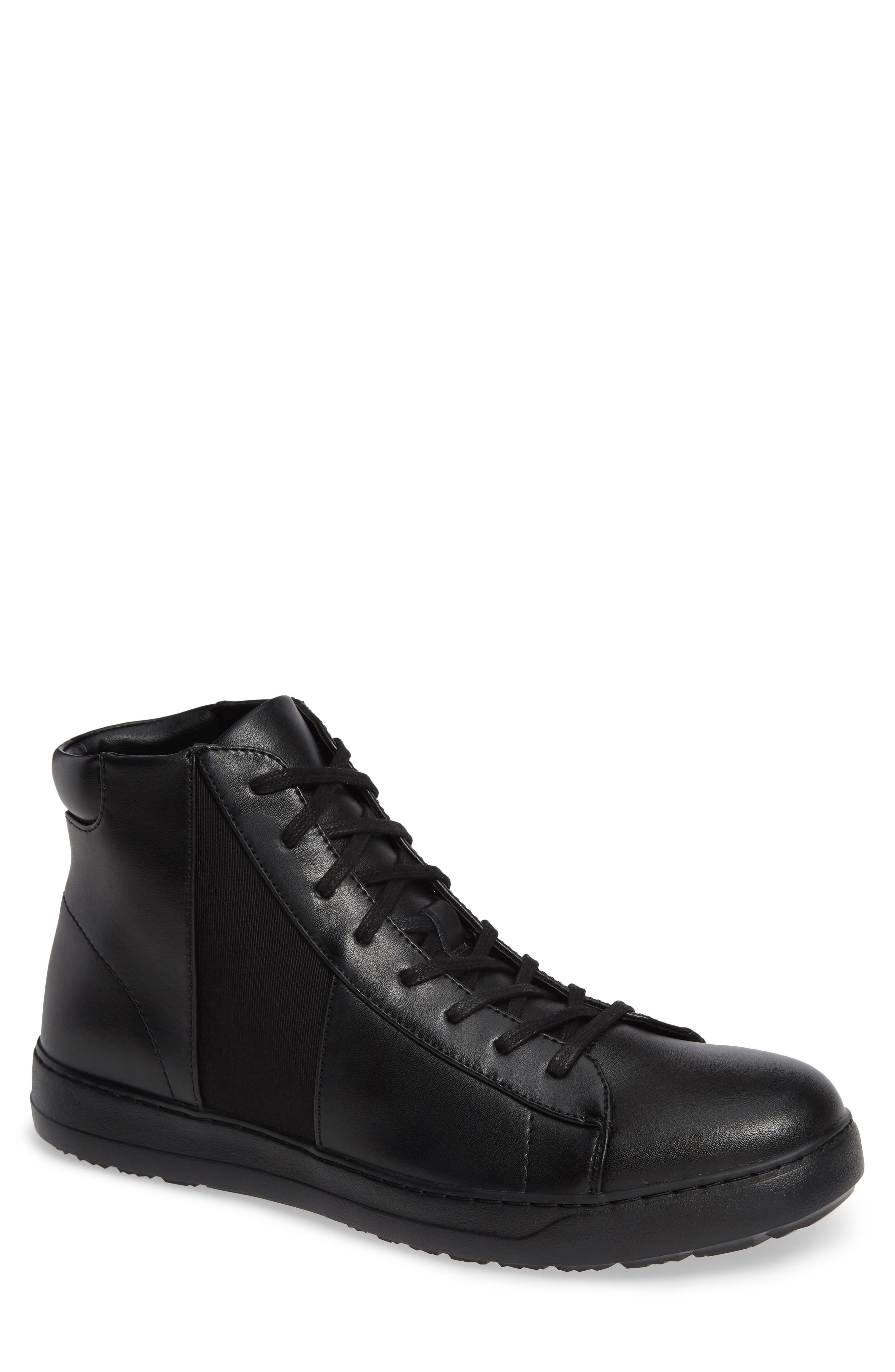 Calvin Klein Salvador High Top Sneaker, Black