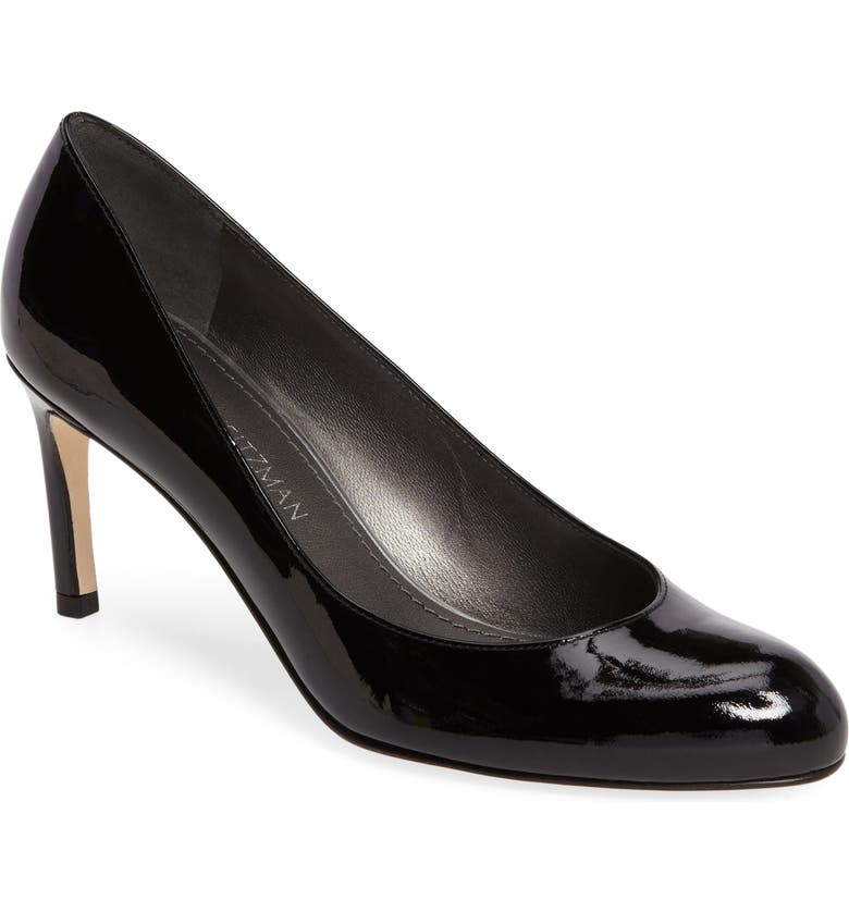 Stuart Weitzman Moody Round Toe Pump (Women) | Nordstrom