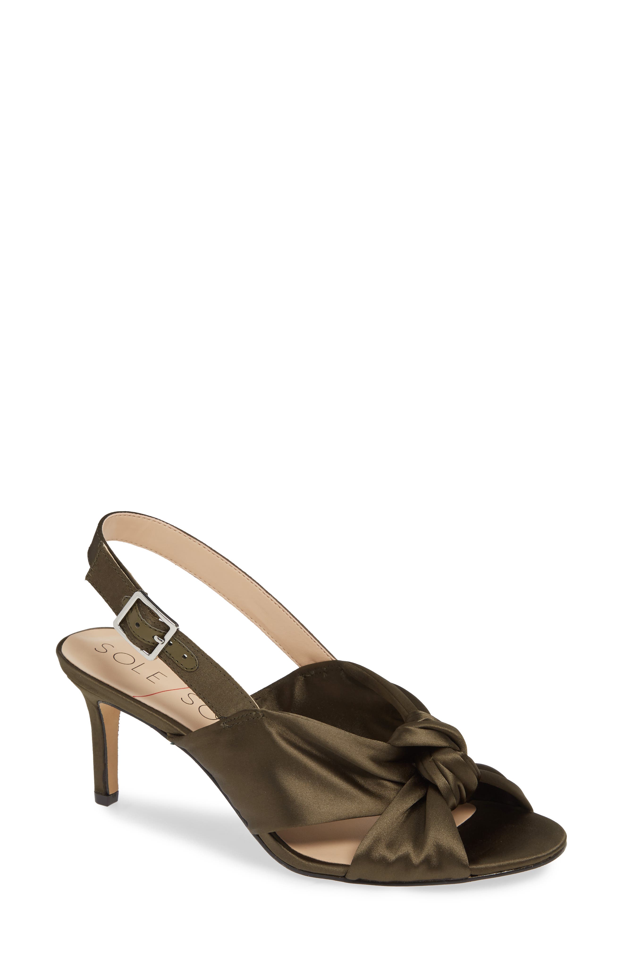 Sole Society Genneene Knotted Slingback Sandal