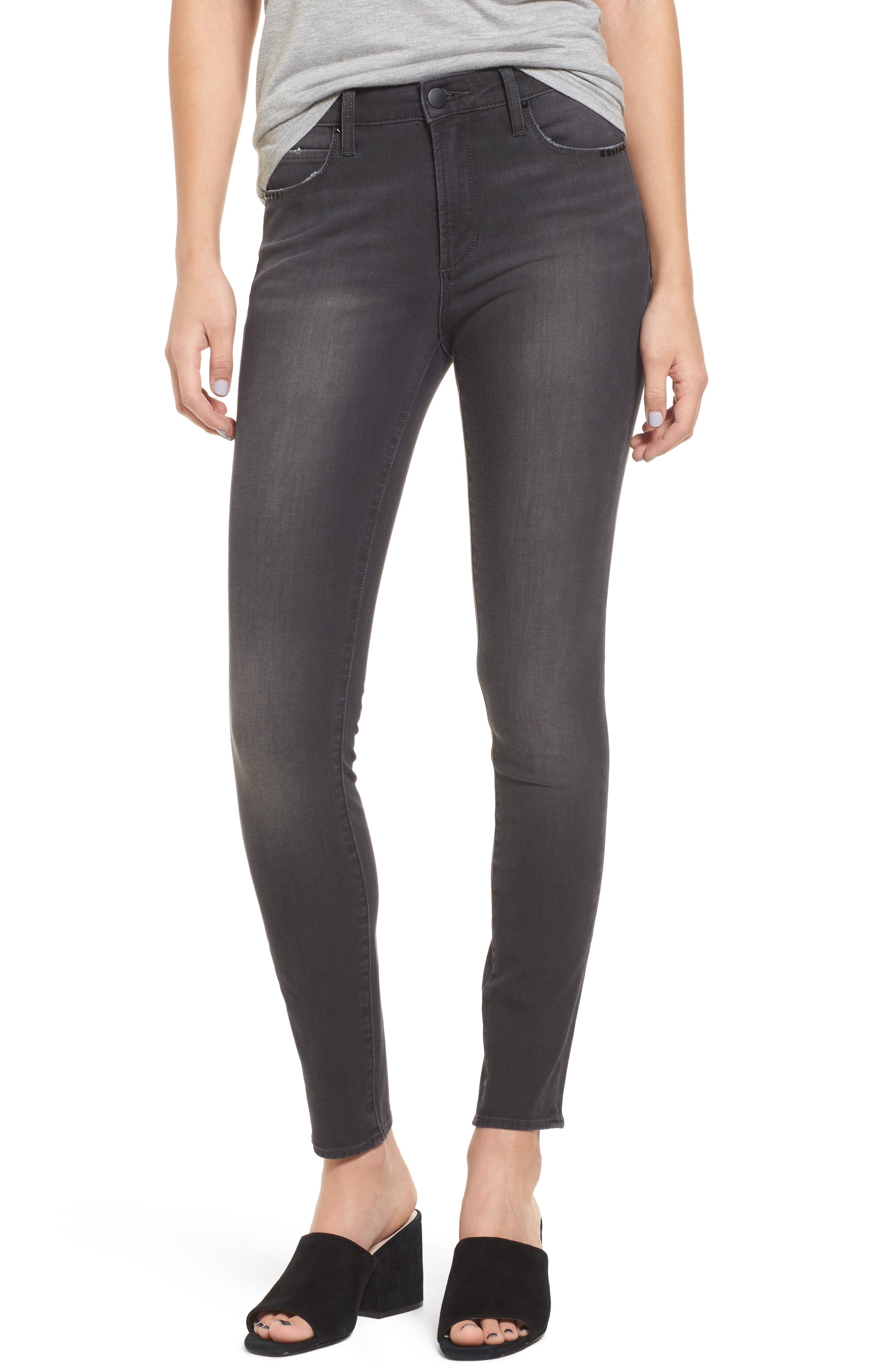 Leith Studded Skinny Jeans Nordstrom