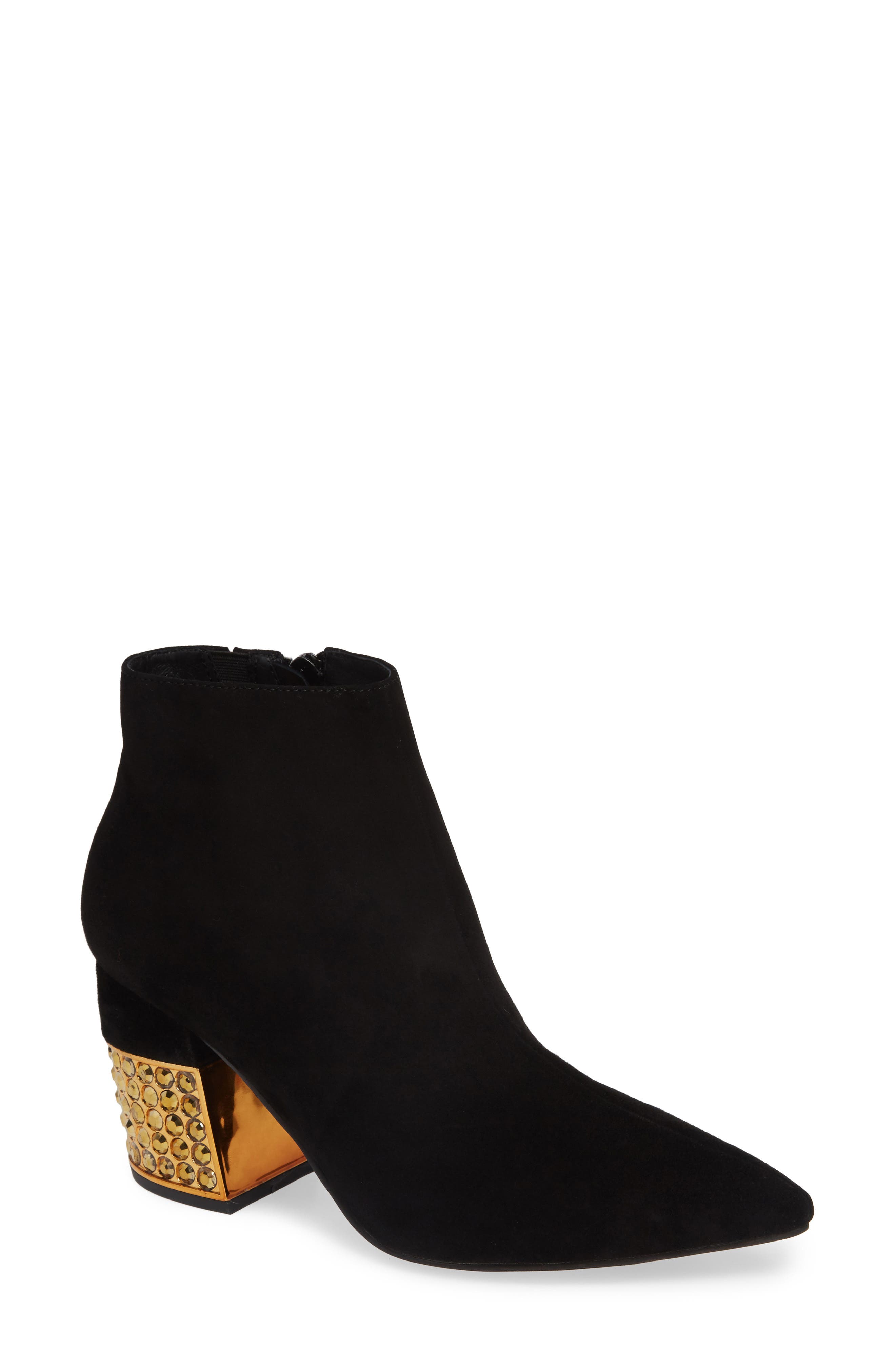 Jeffrey Campbell Final Statement Heel Bootie, Black
