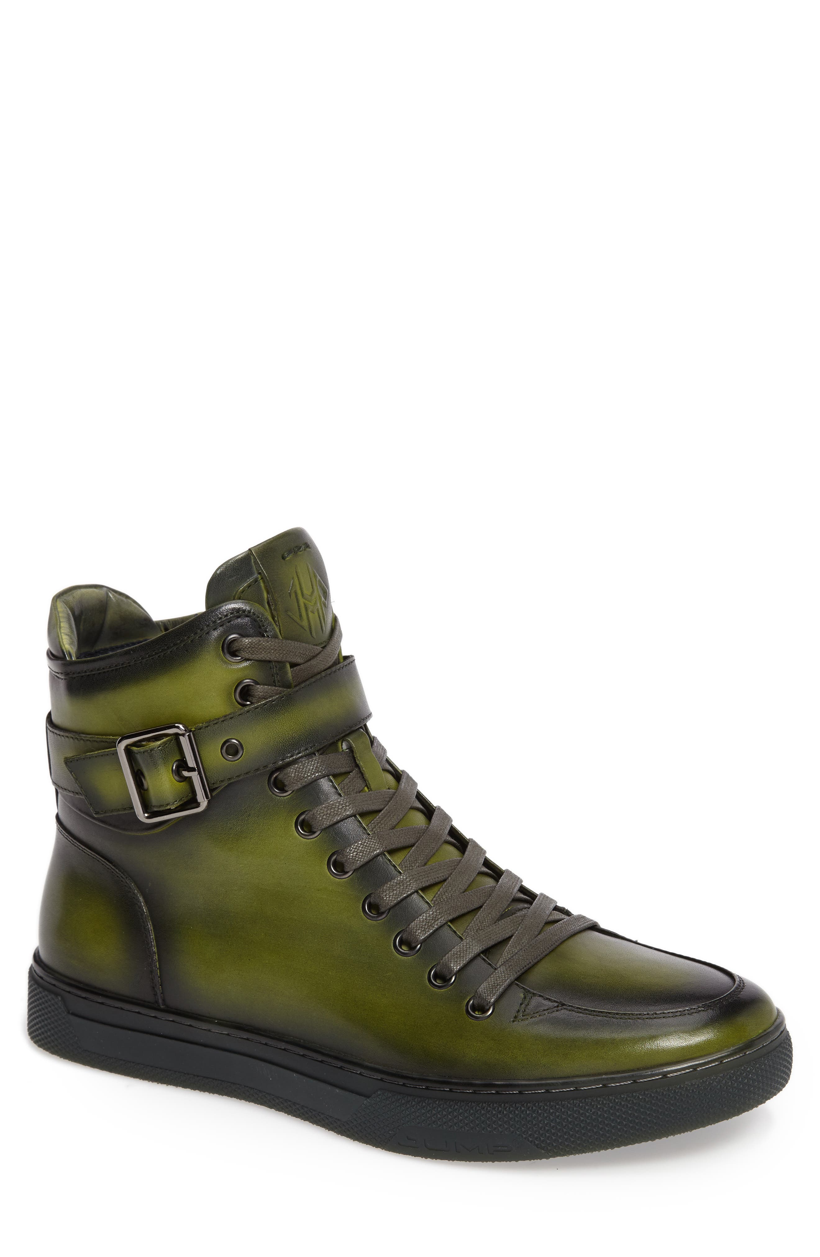 Jump Sullivan High Top Sneaker, Green