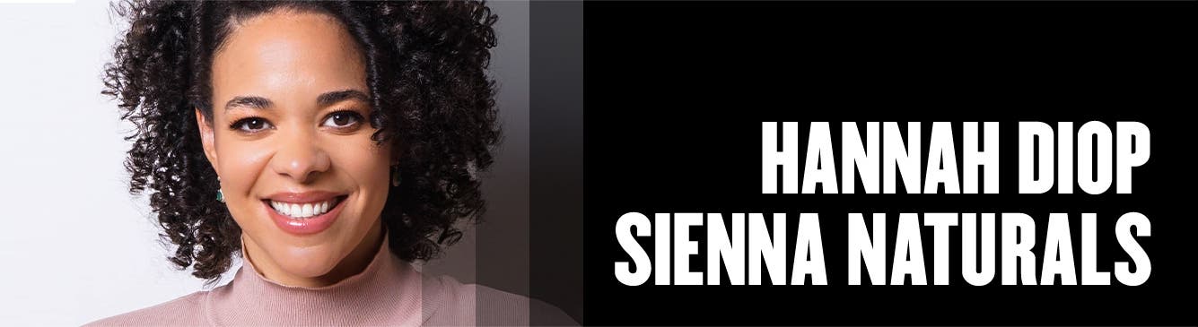 Hannah Diop, Sienna Naturals founder.