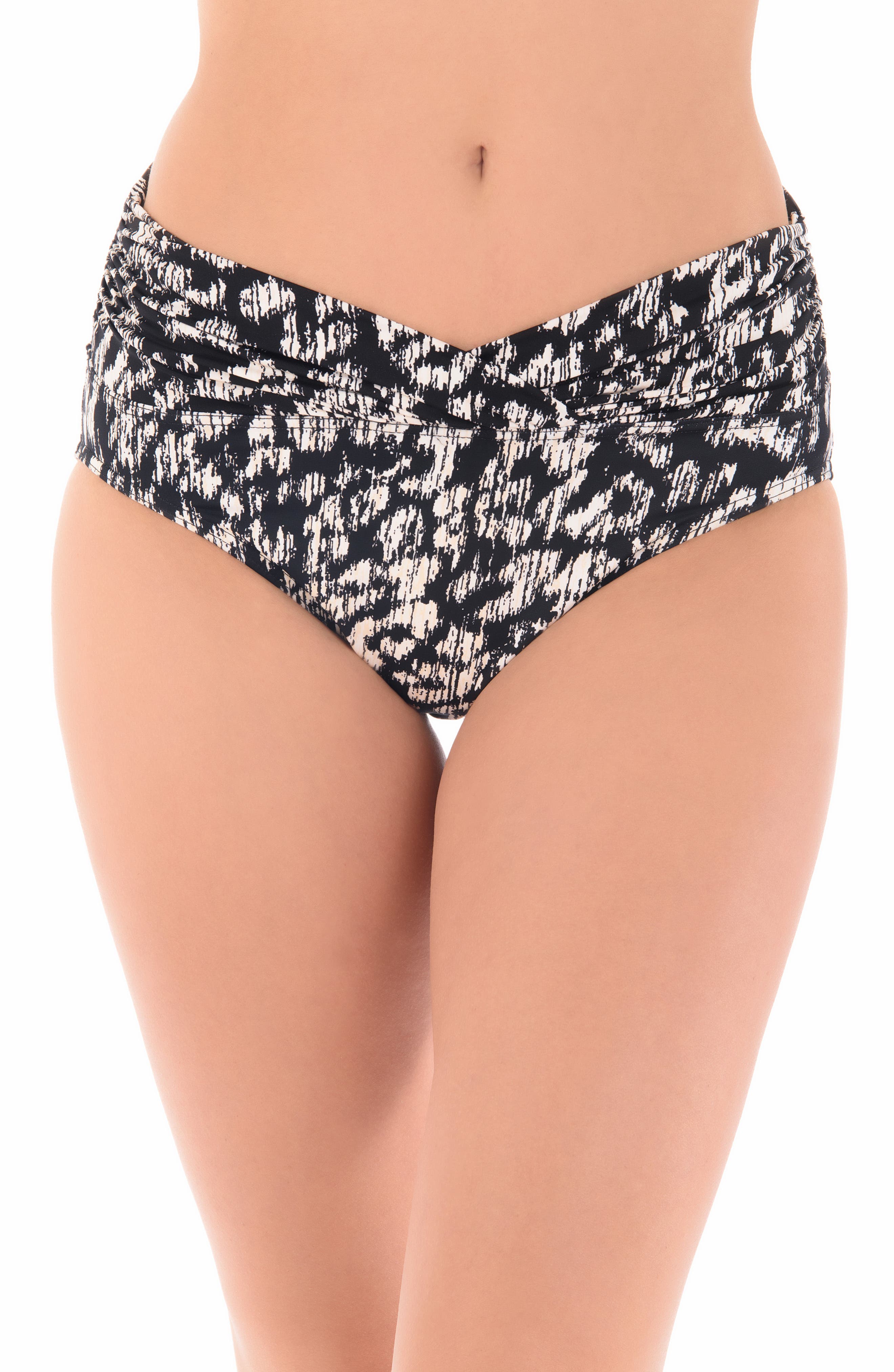 Miraclesuit Cat Walk Bikini Bottoms, Black