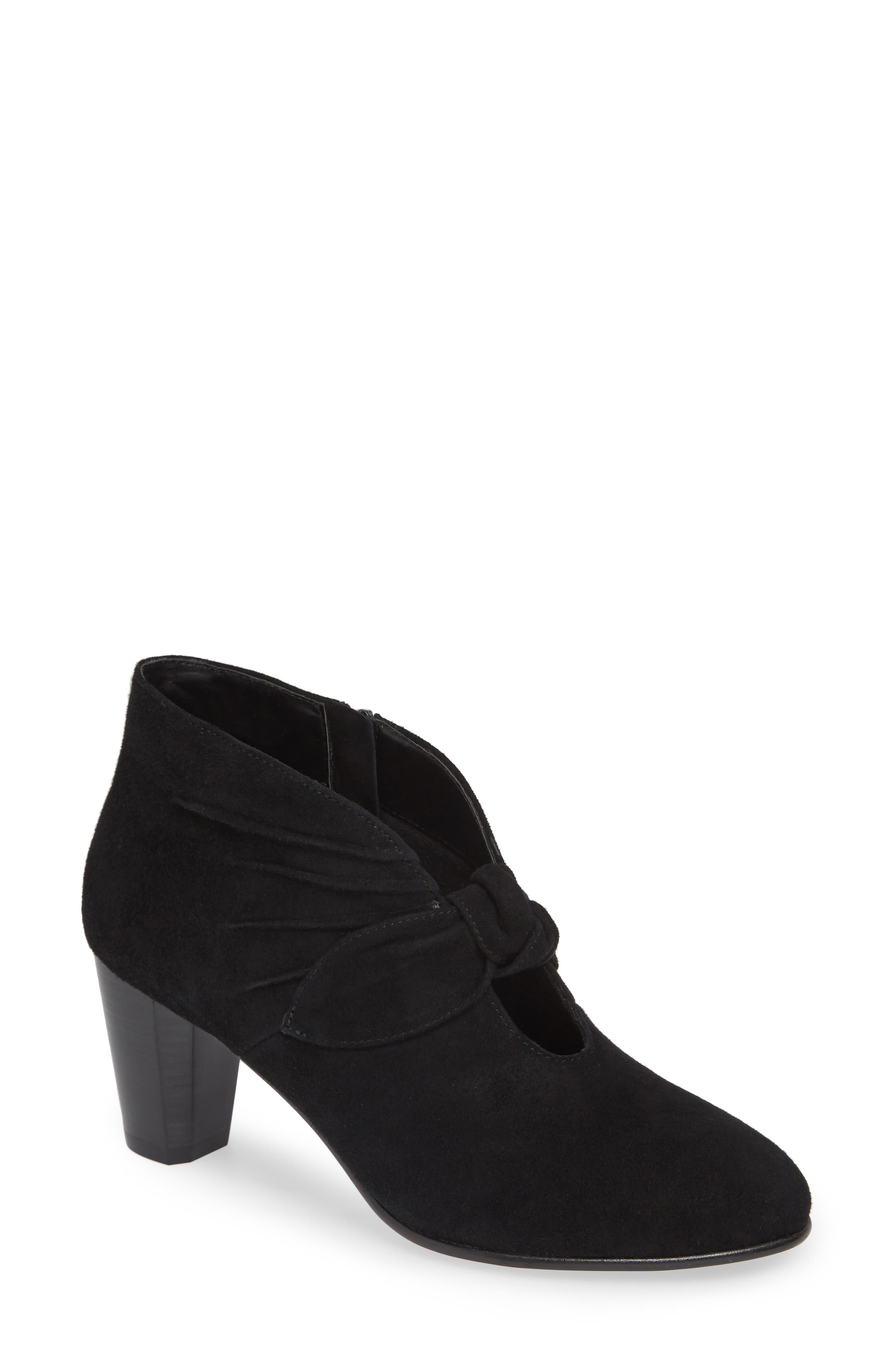 David Tate Gwen Knotted Pump, Black