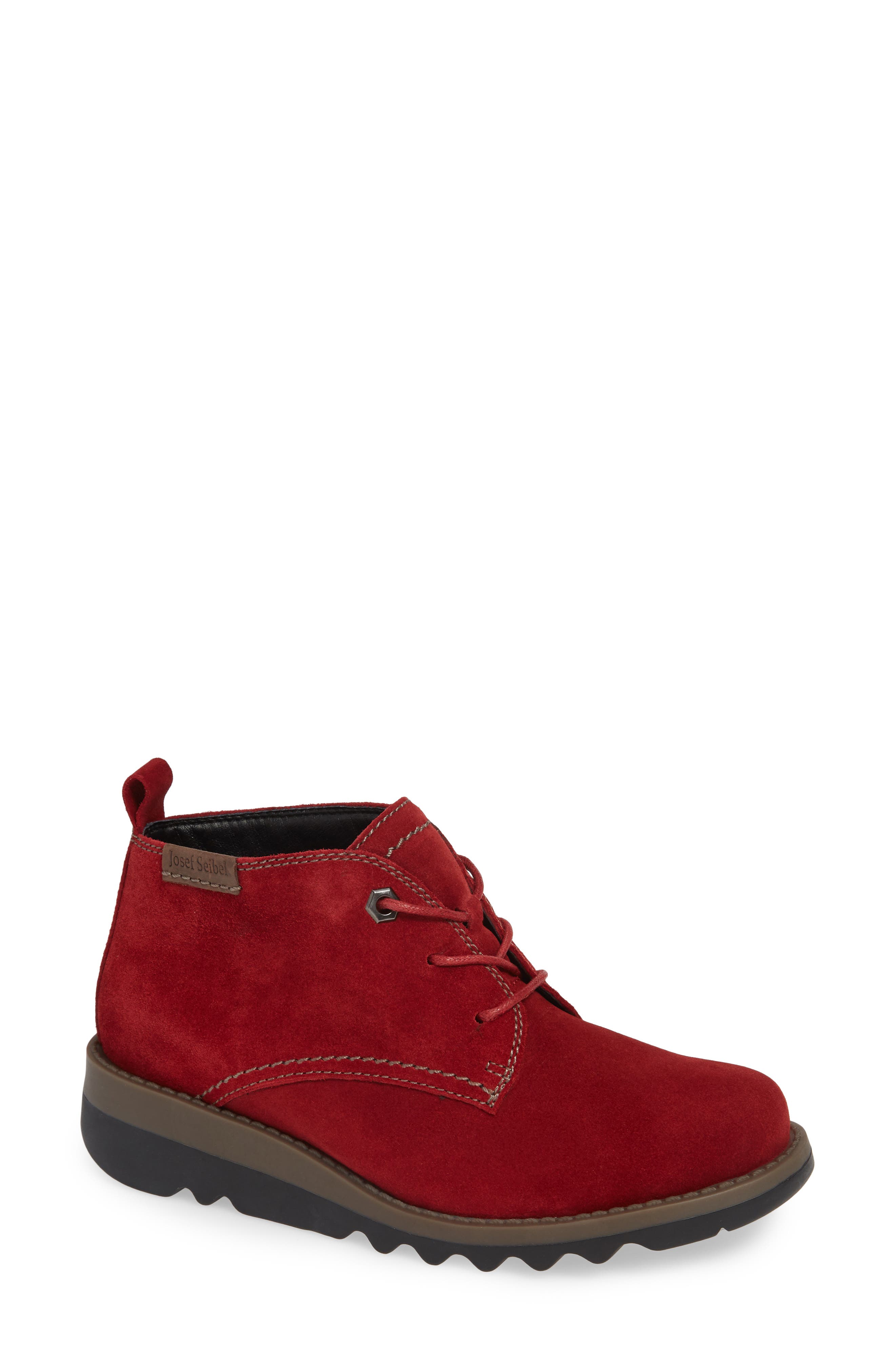 Josef Seibel Lina 07 Bootie, Red
