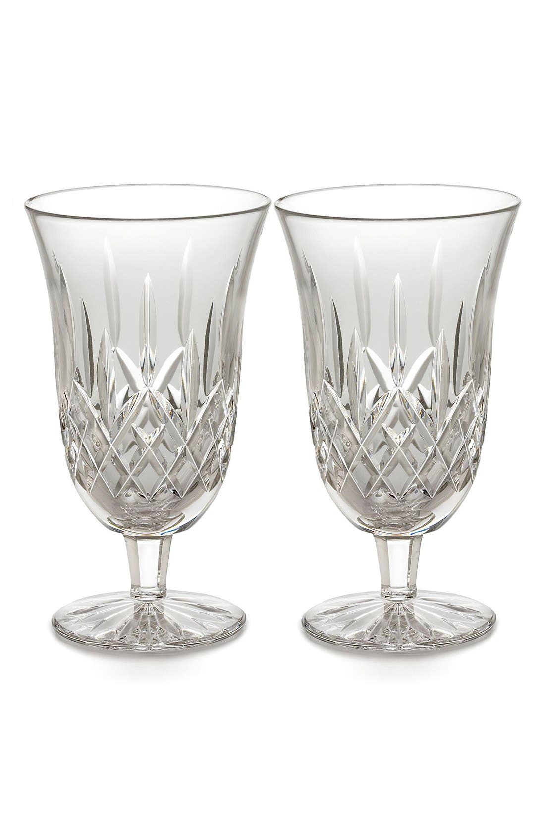 Waterford 'Lismore' Lead Crystal Iced Beverage Glasses (Set of 2