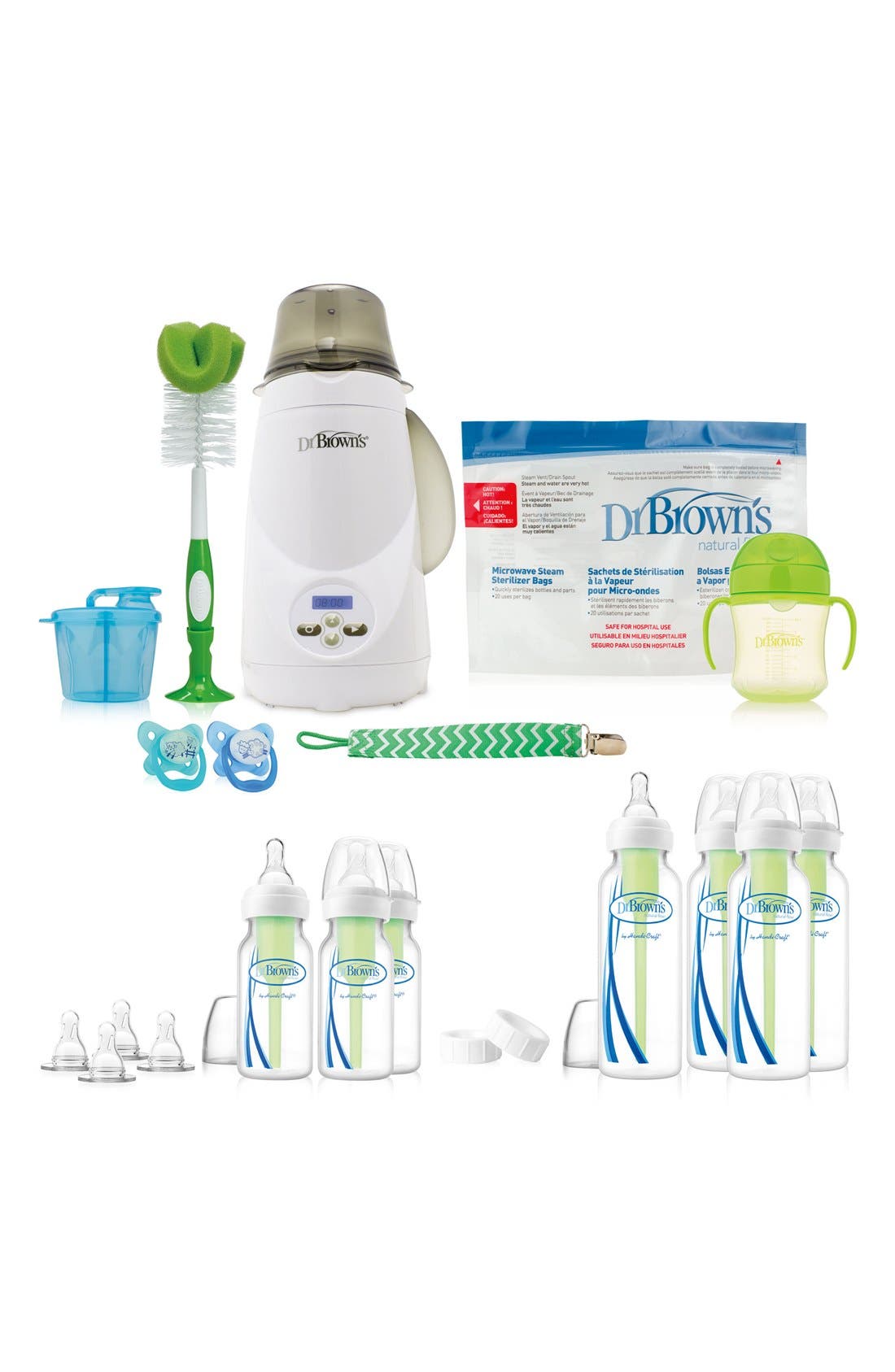 UPC 072239308042 product image for Infant Dr. Brown'S All-In-One Baby Bottle Gift Set, Size One Size - White | upcitemdb.com