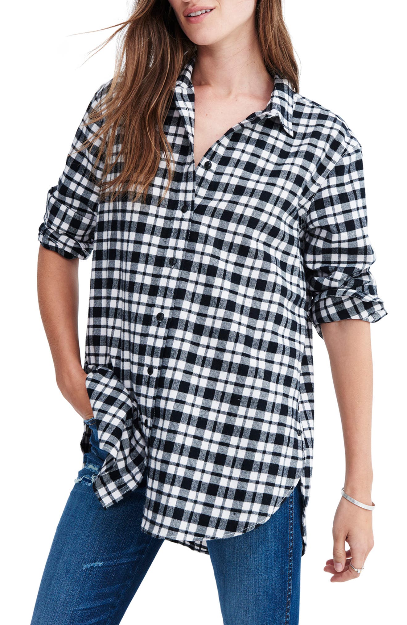 Madewell Oversize Flannel Shirt