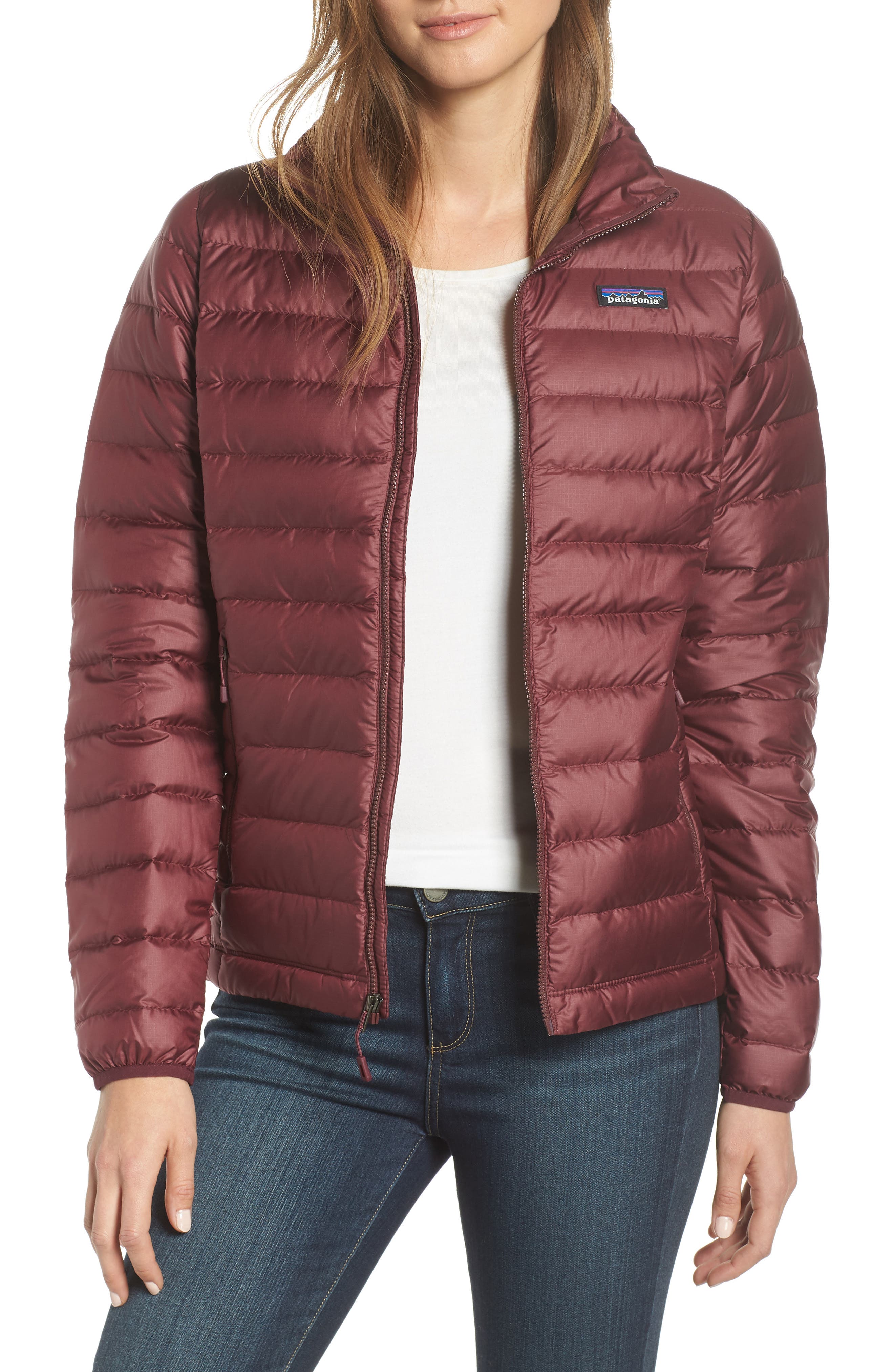 Patagonia Down Jacket, Red
