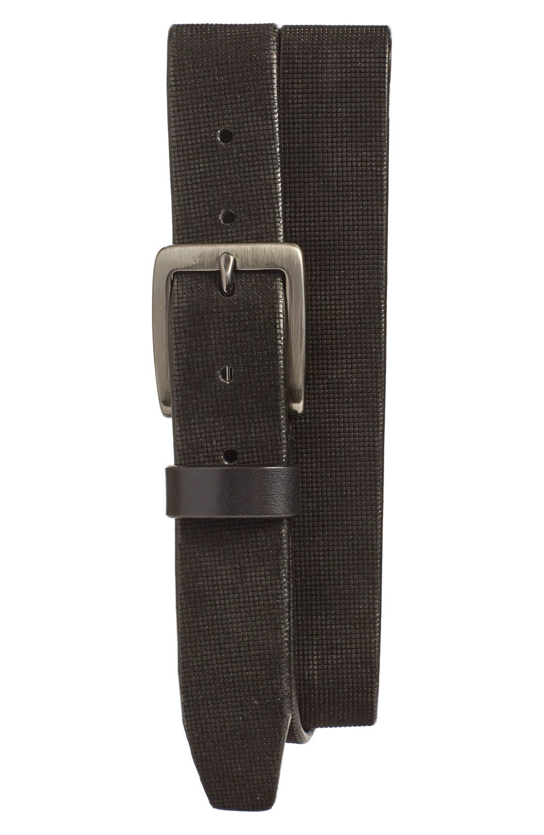 Johnston & Murphy Leather Belt