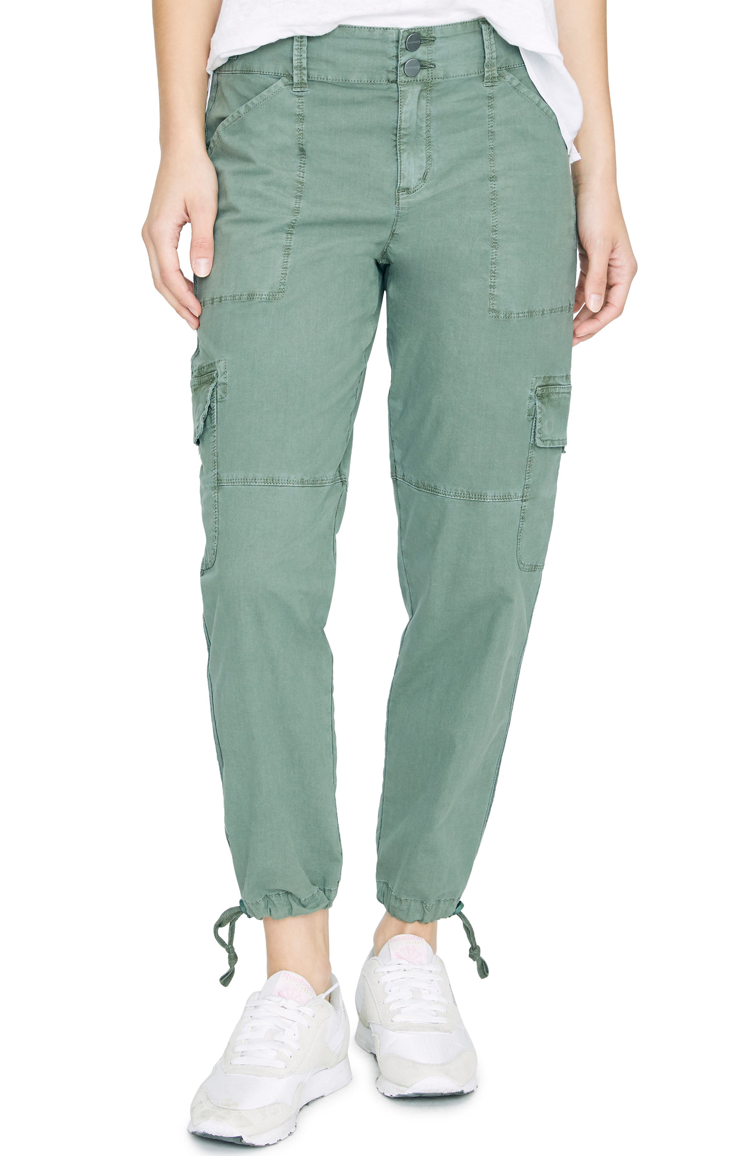 Sanctuary Terrain Crop Cargo Pants, 7 - Green