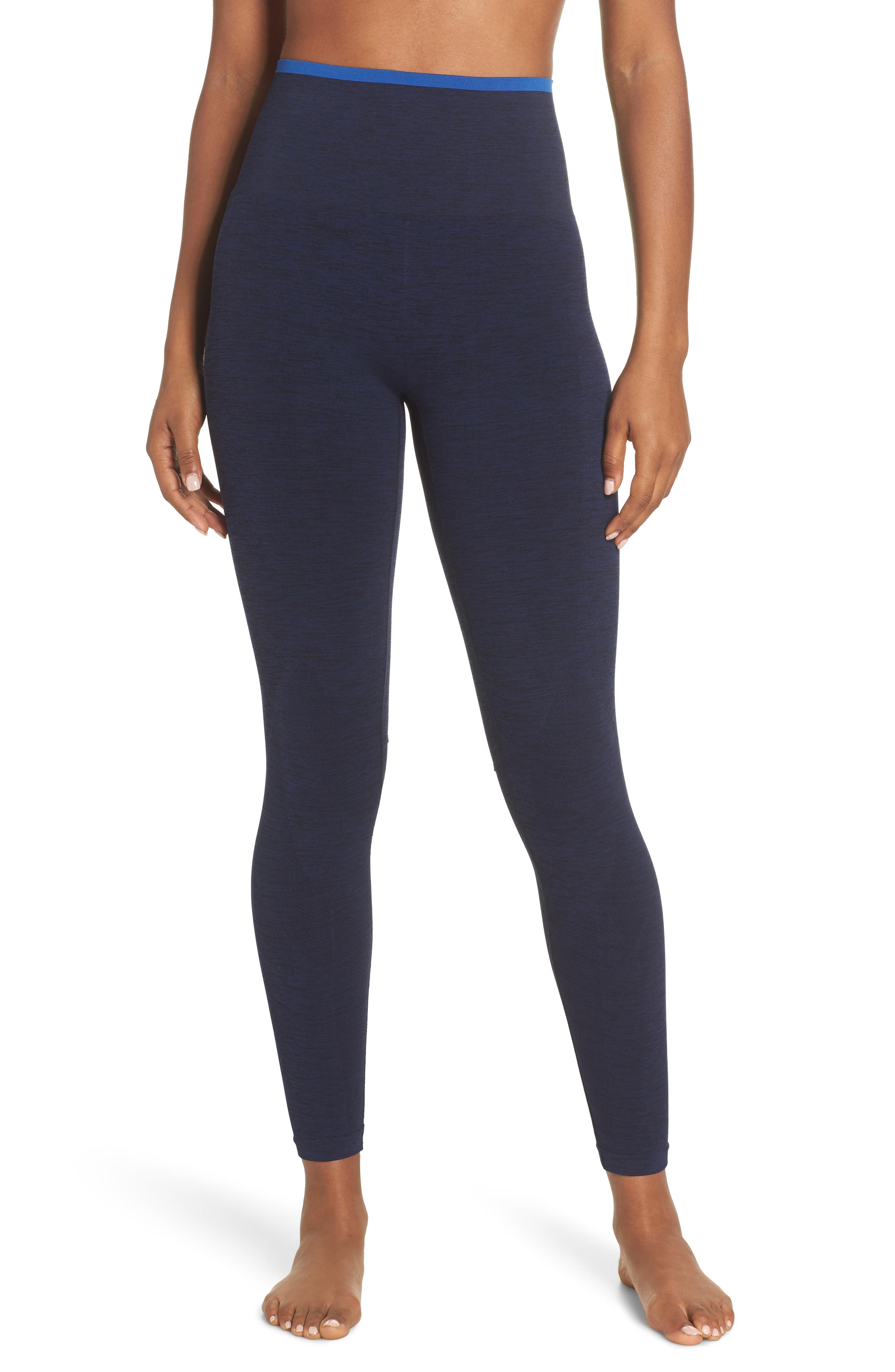 Lndr Six Eight High Waist Crop Leggings, Blue