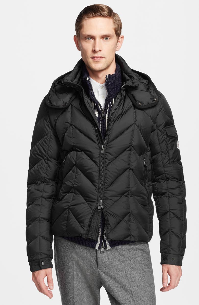 Moncler 'Berriat' Chevron Quilted Down Jacket | Nordstrom